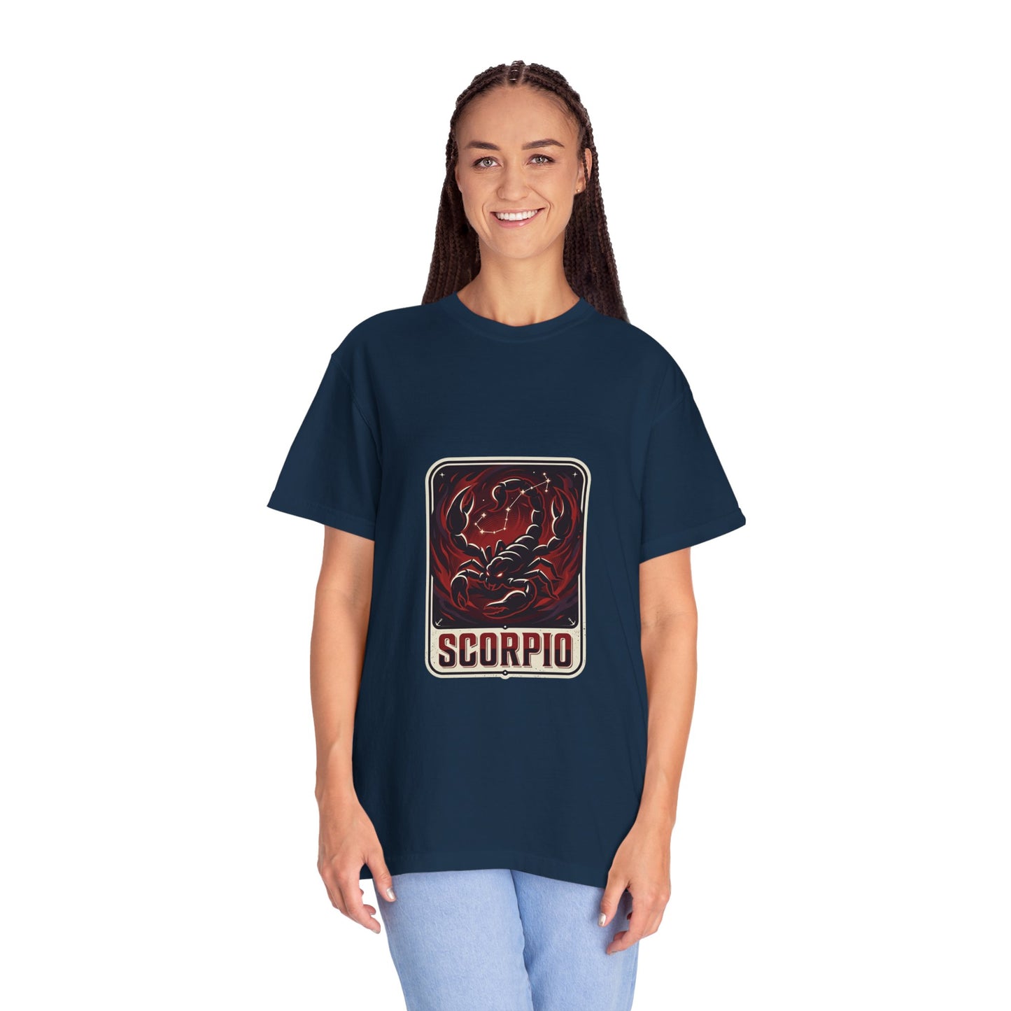 Scorpio Zodiac T-Shirt — Bold Red Scorpion Astrological Tee