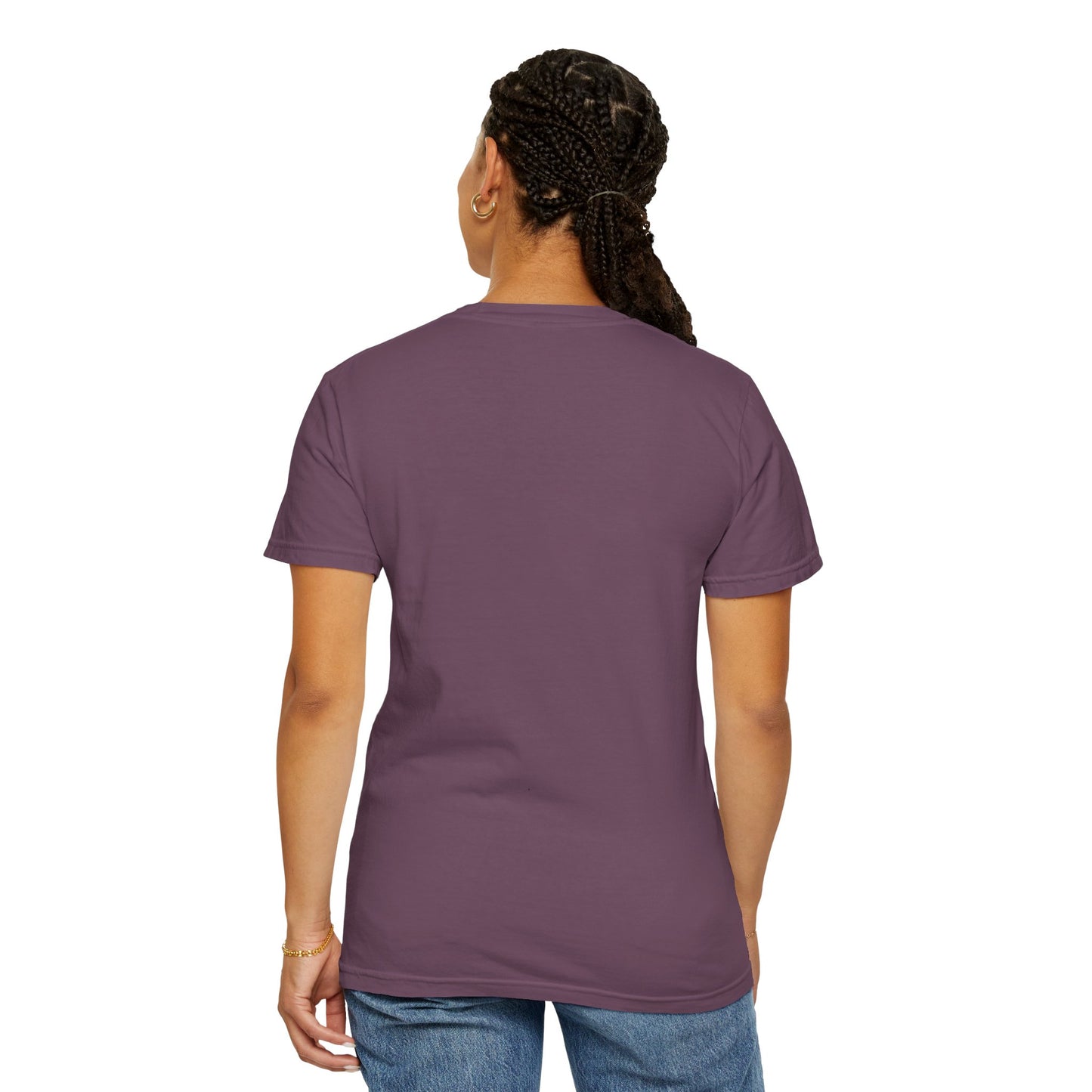 Couple Walking, Eiffel Tower - T-Shirt — Romantic Paris Nightscape Graphic Tee