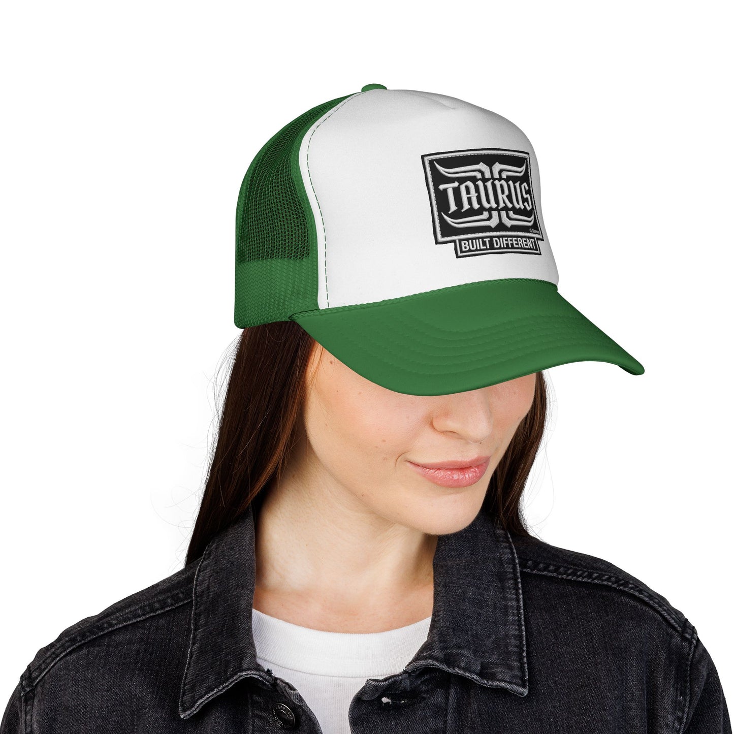 Taurus 'Built Different' Trucker Hat — Zodiac Snapback Cap