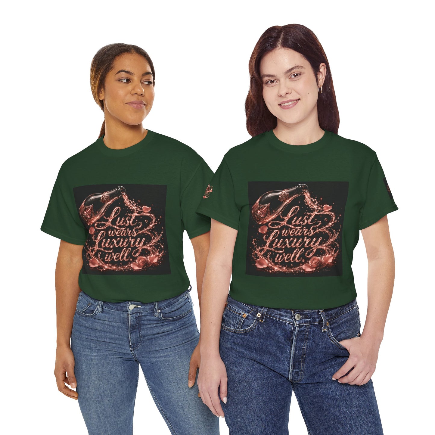 Lust Treats Luxury Well T-Shirt – Vintage Script Graphic Tee