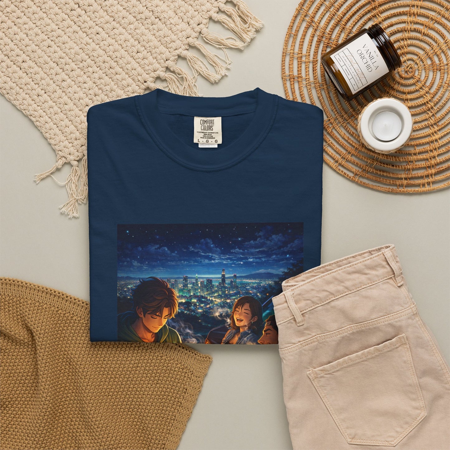 ROAD TRIP SMOKE SESSION-Unisex Garment-Dyed T-shirt