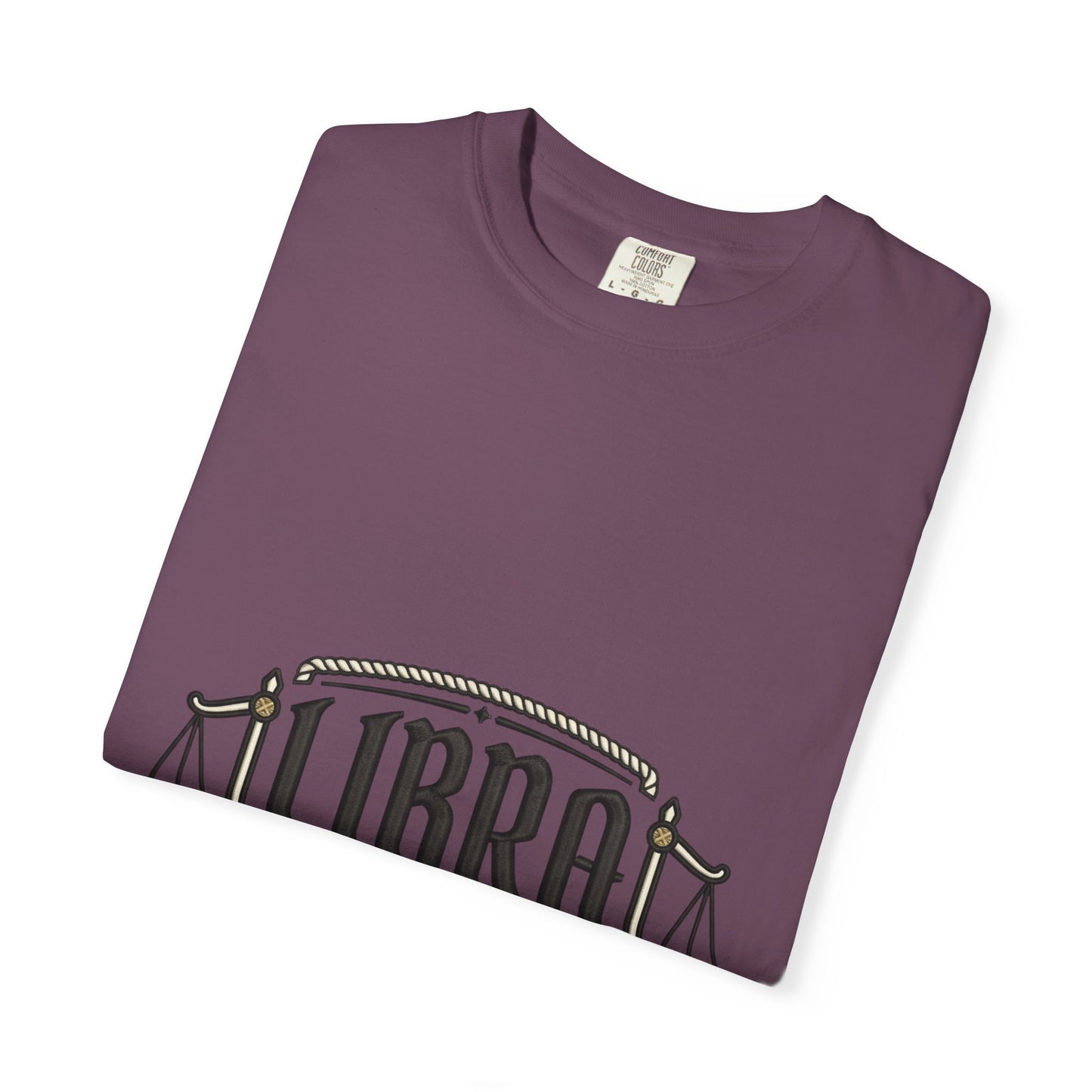 Libra Zodiac T-Shirt — "Balance Everything" Scales Design