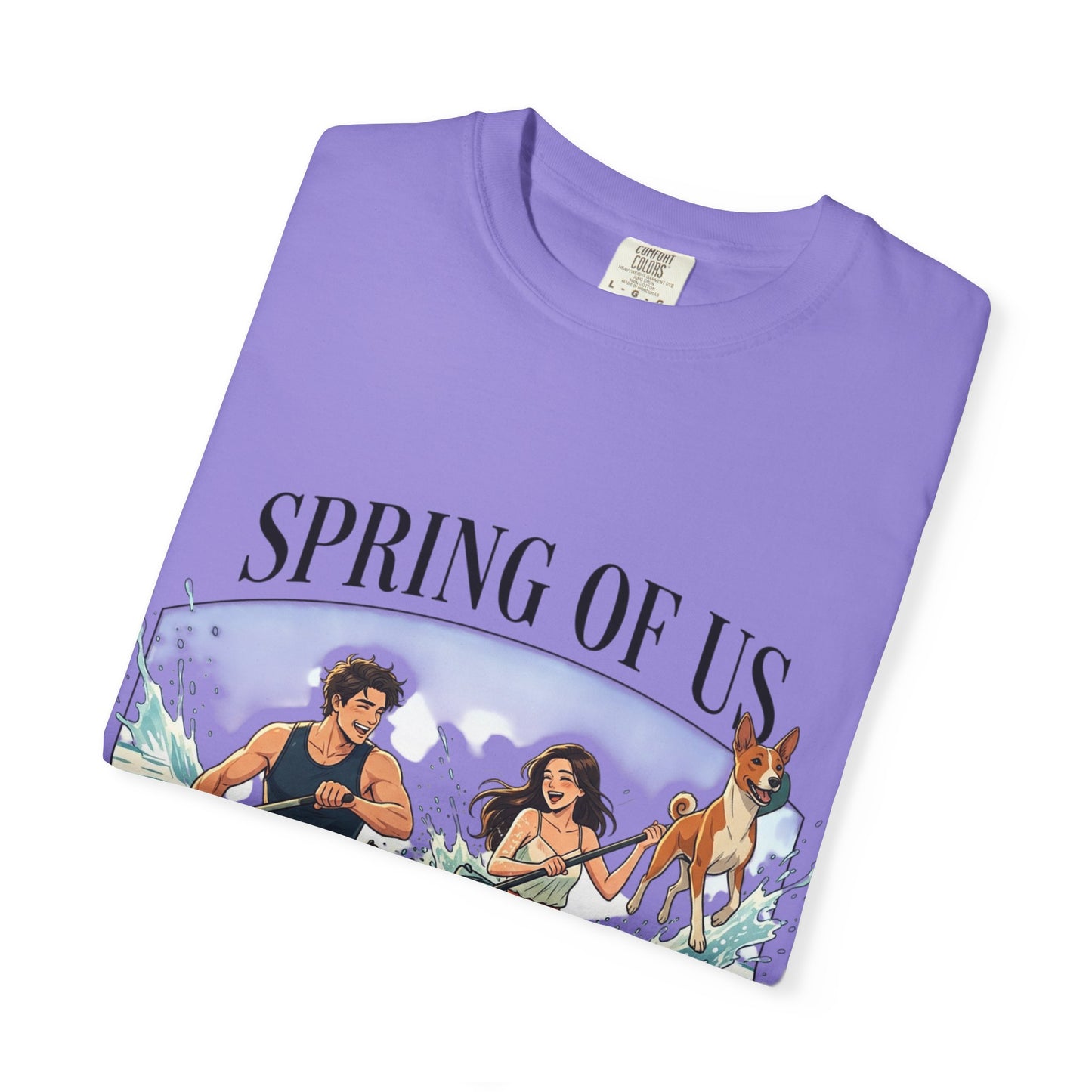 Spring of Us Kayaking T-Shirt — Retro Outdoor Adventure Tee