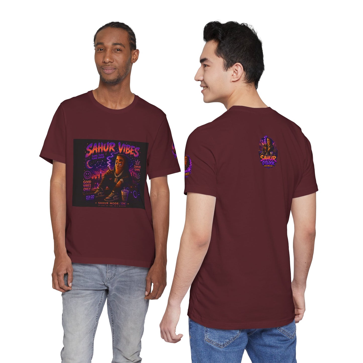 Tung Tung Tung Sahur SOLO Night Smoke DOLO Tee — Urban Chill Cartoon Design