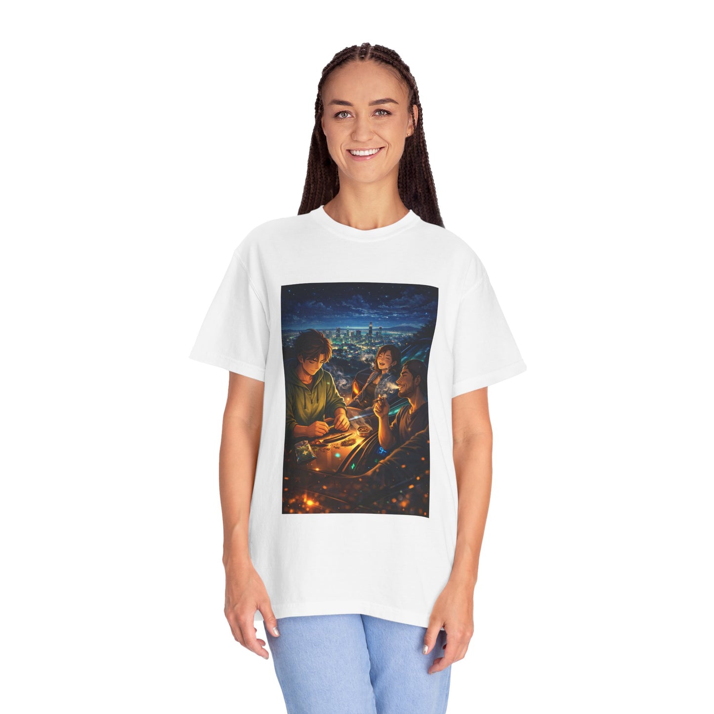 ROAD TRIP SMOKE SESSION-Unisex Garment-Dyed T-shirt