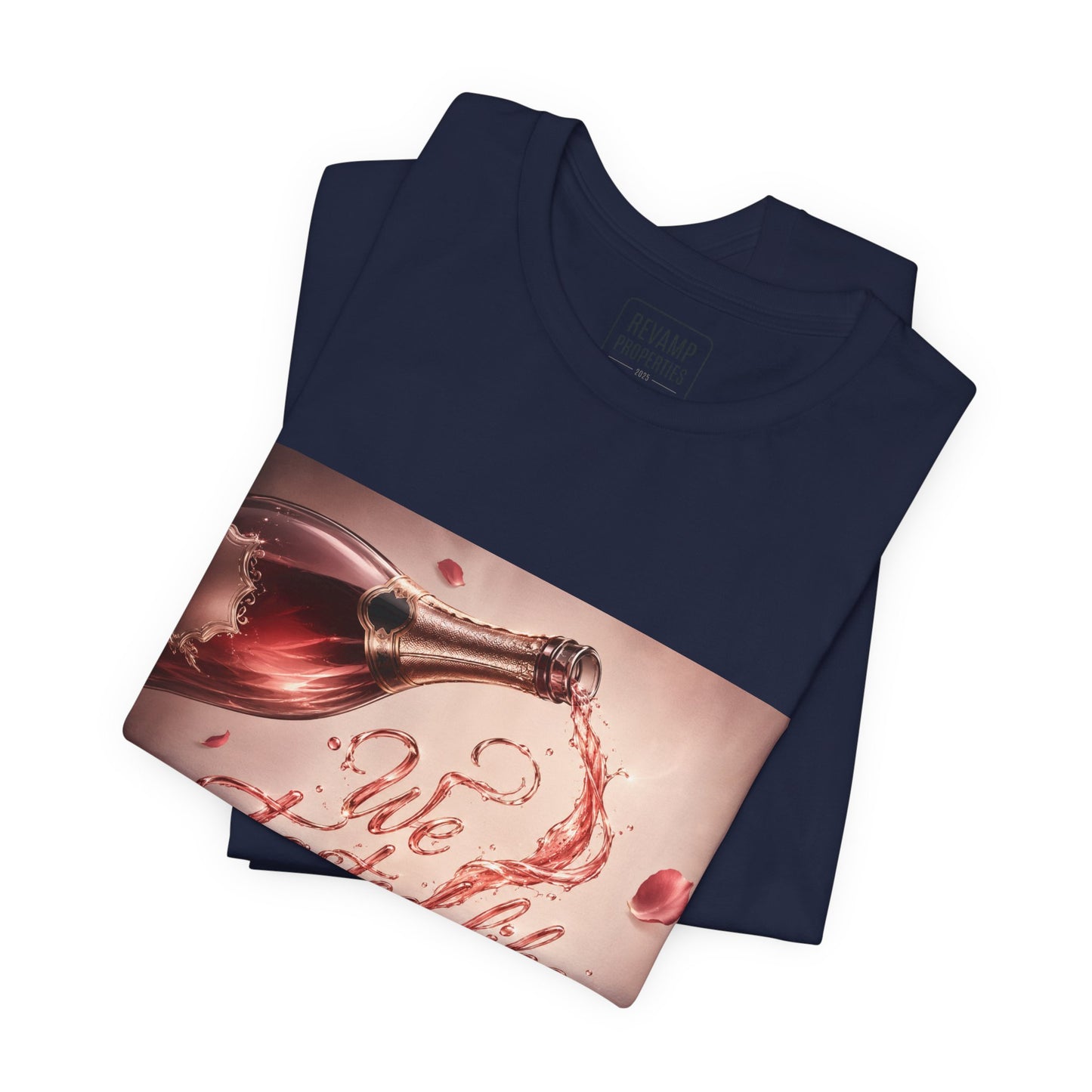 We Tasted Like Bad Decisions T shirt - Pink Champagne Pleasure Graphic Tee