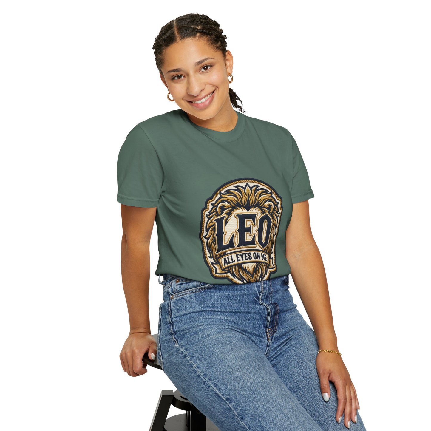 Leo 'All Eyes On Me' Zodiac T-Shirt — Bold Lion Astrology Tee