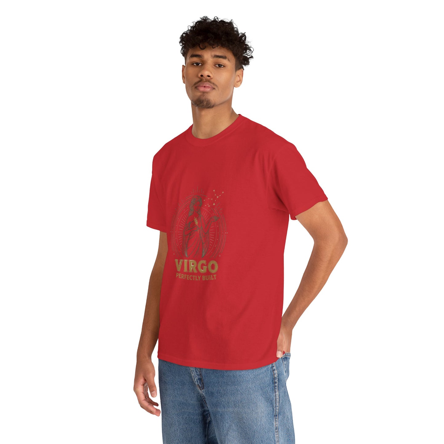 Virgo 'Perfectly Built' Zodiac T-Shirt — Astrology Graphic Tee