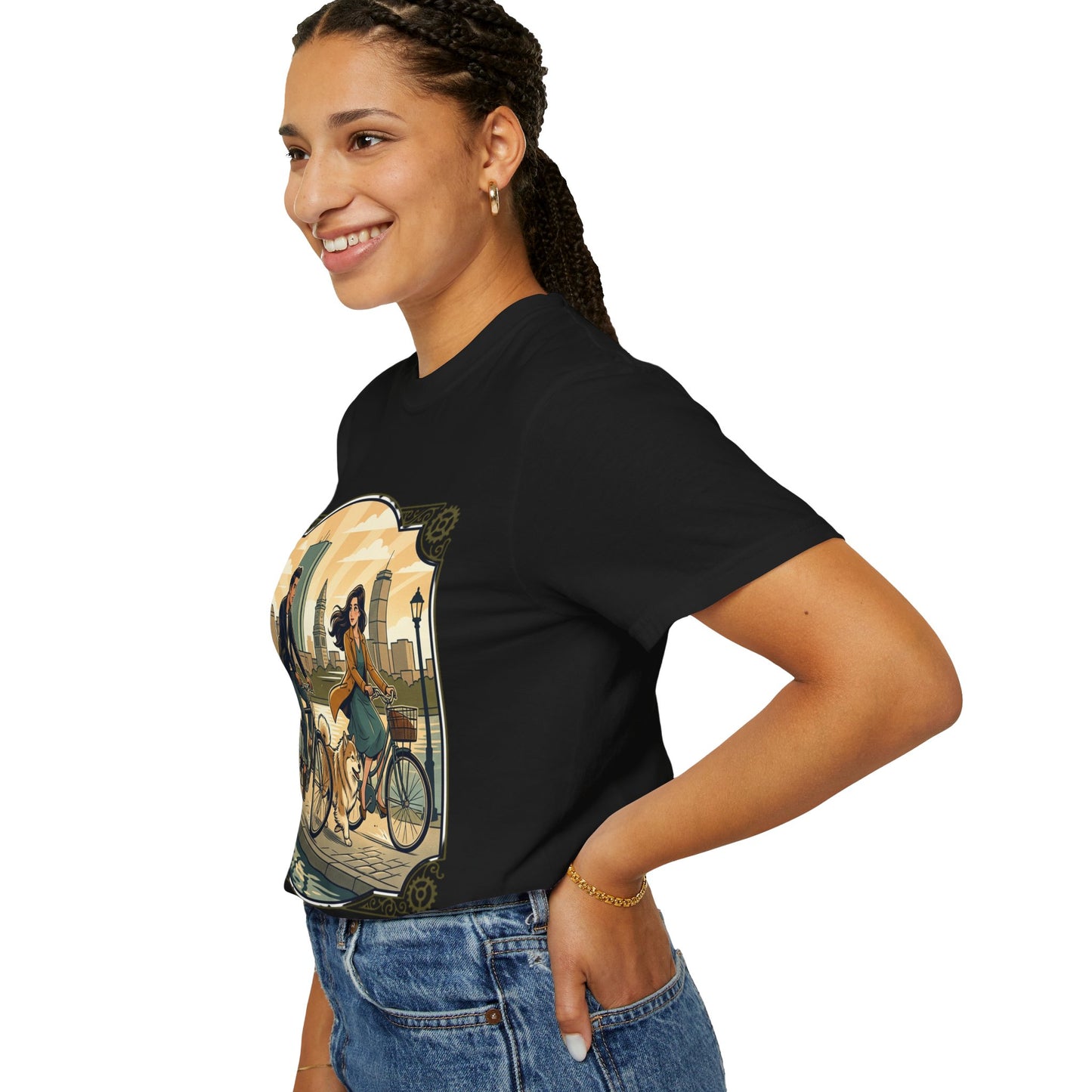 We Ride Together Bicycle Couple T-Shirt