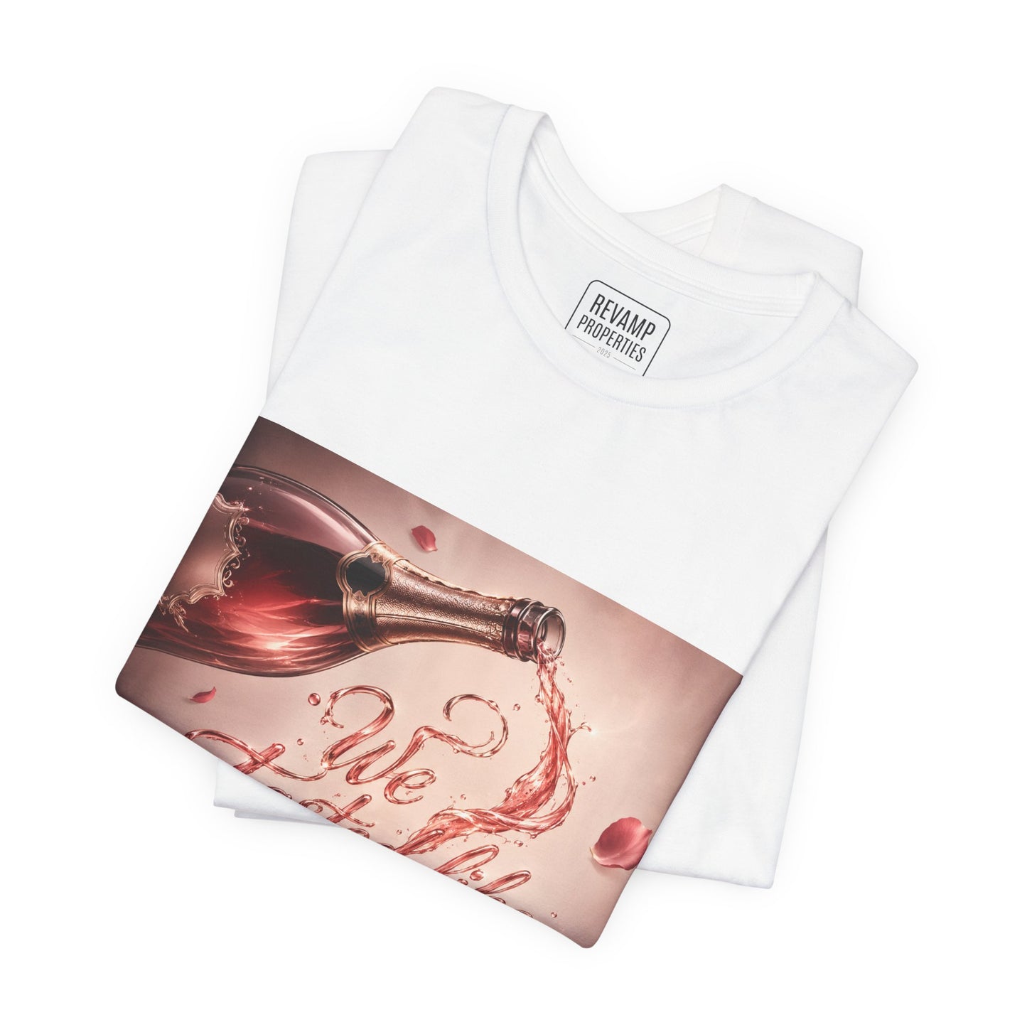 We Tasted Like Bad Decisions T shirt - Pink Champagne Pleasure Graphic Tee