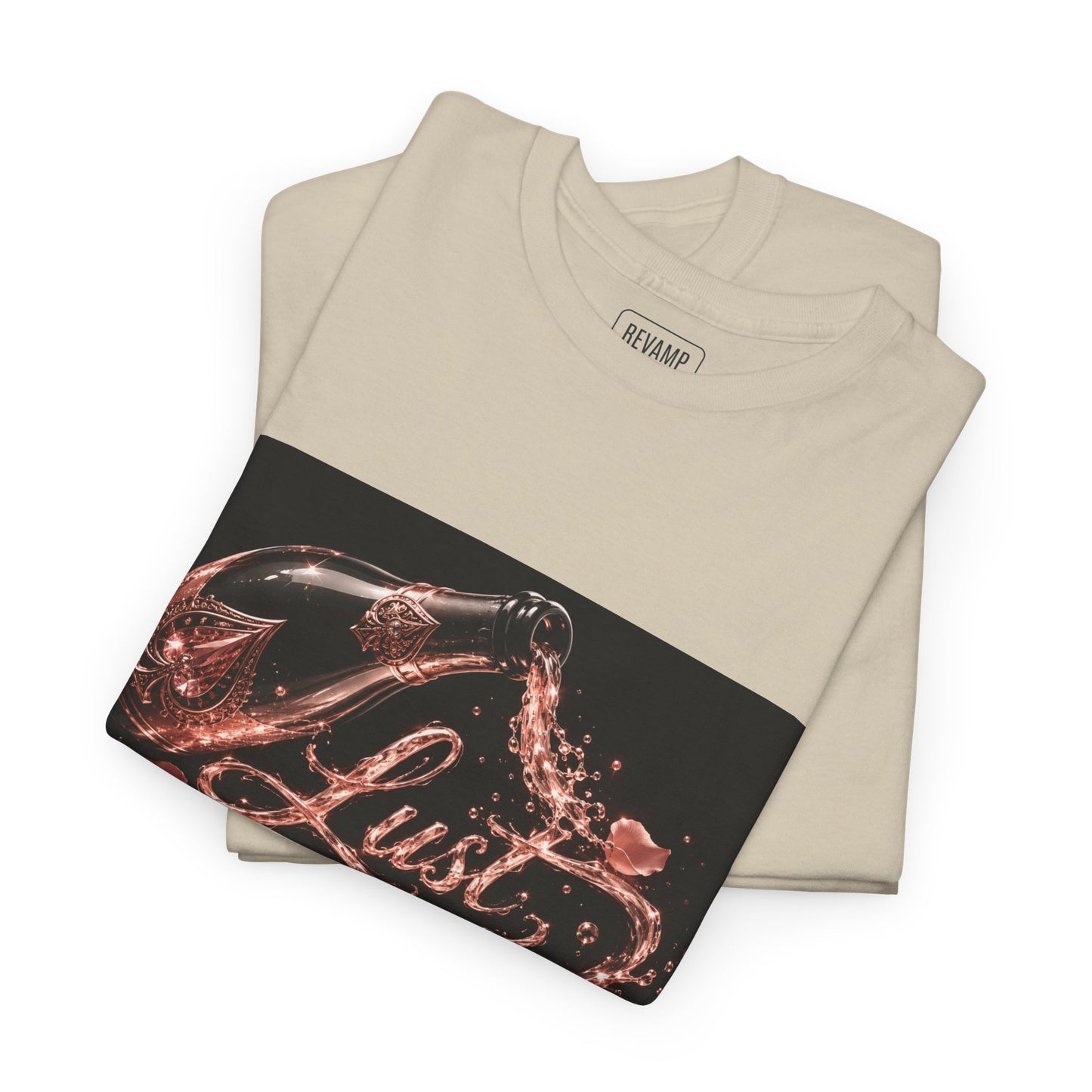 Lust Treats Luxury Well T-Shirt – Vintage Script Graphic Tee