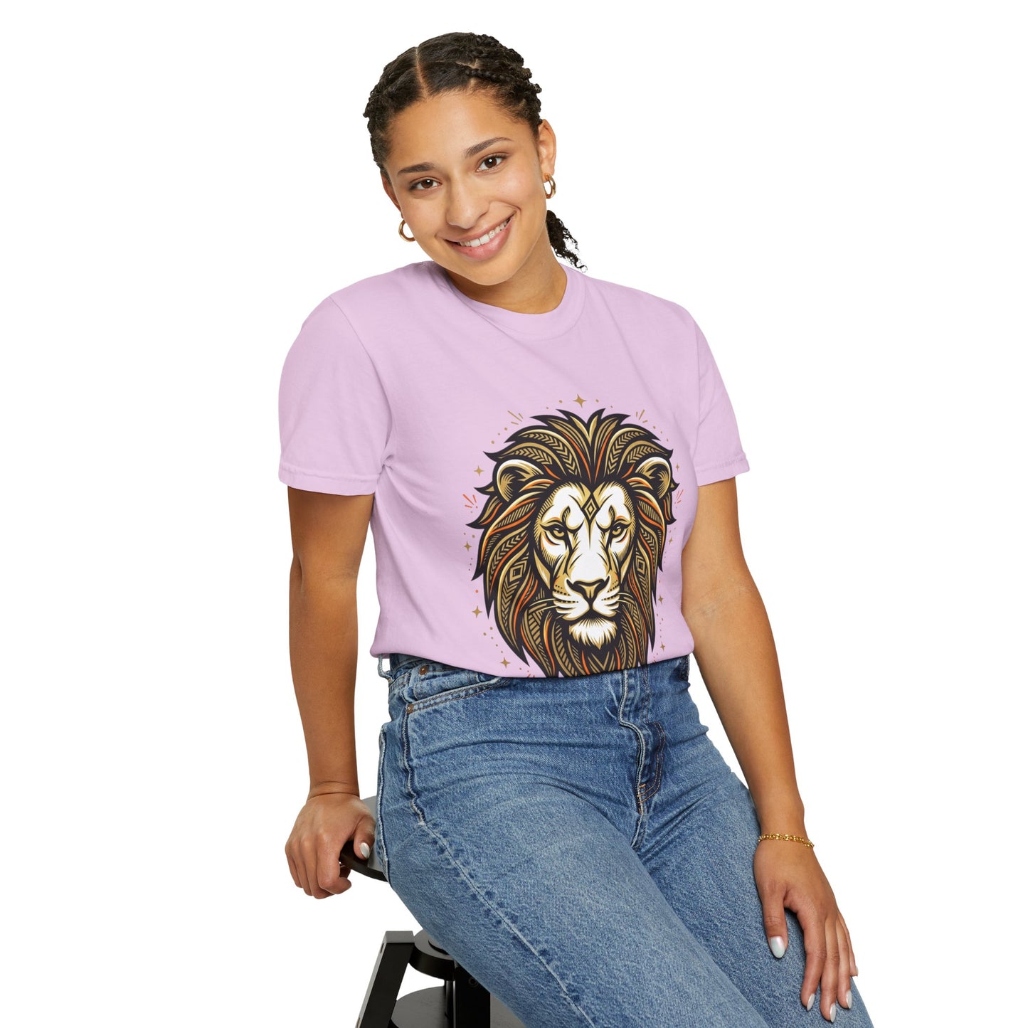 Leo Zodiac Lion T-Shirt — Bold Astrology Graphic Tee