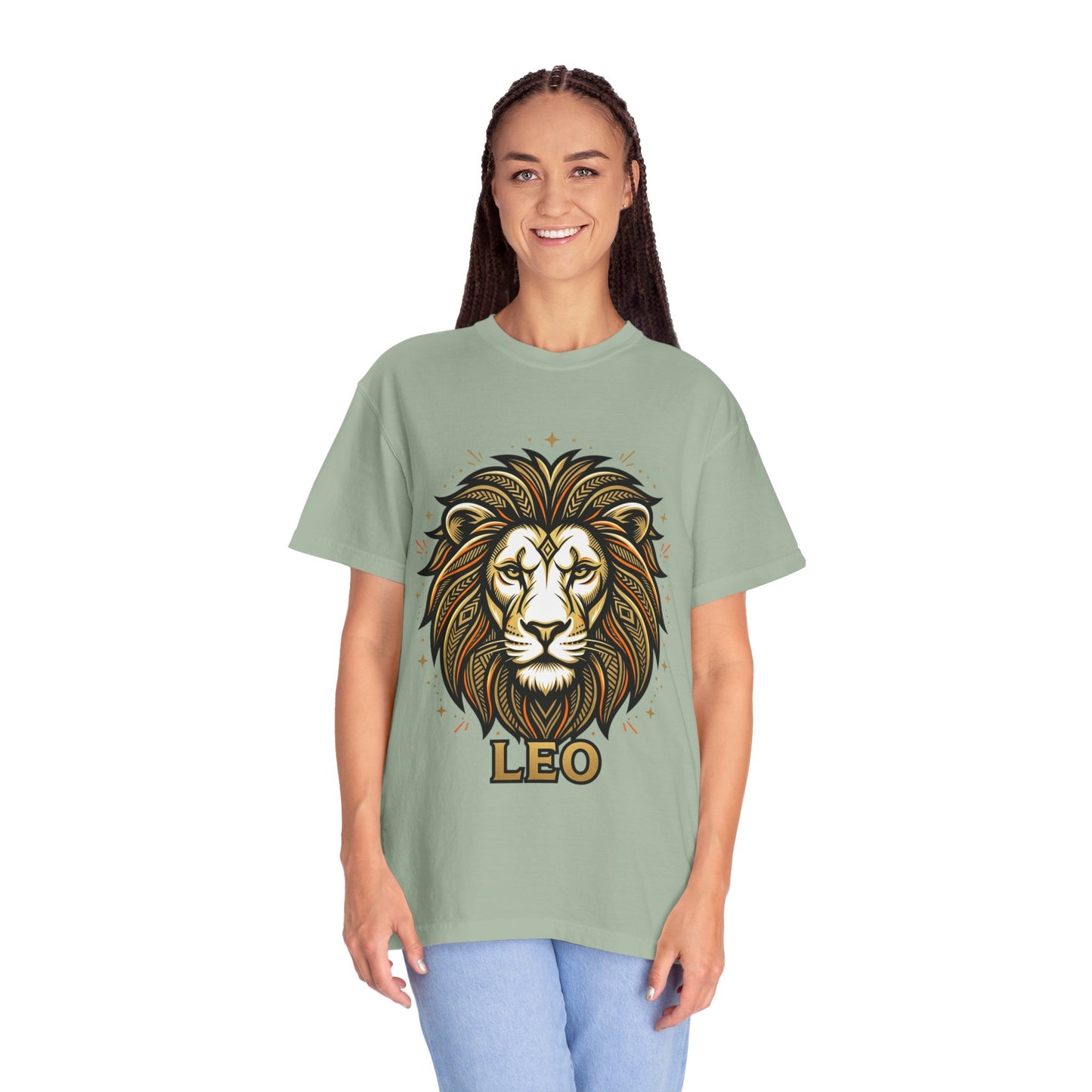 Leo Zodiac Lion T-Shirt — Bold Astrology Graphic Tee