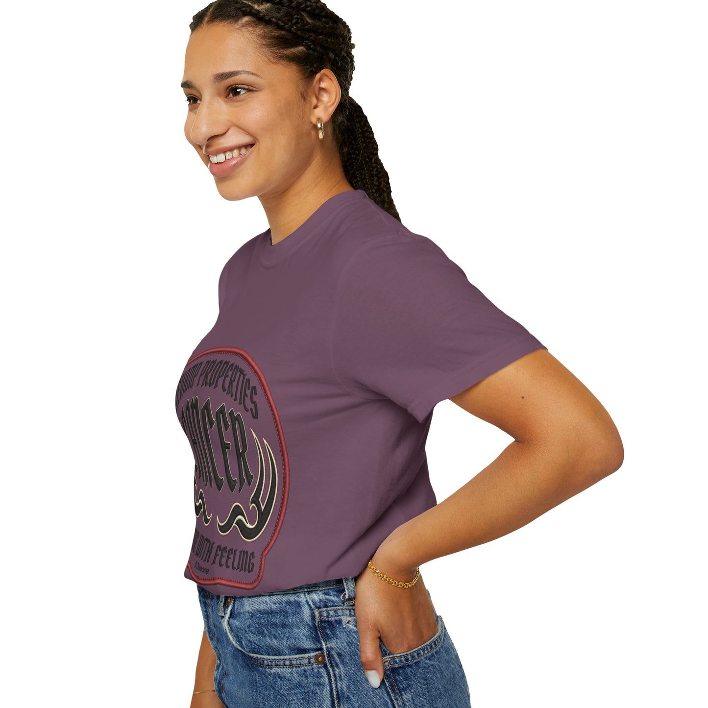 Cancer Zodiac T-Shirt — 'Move With Feeling' Astrology Tee