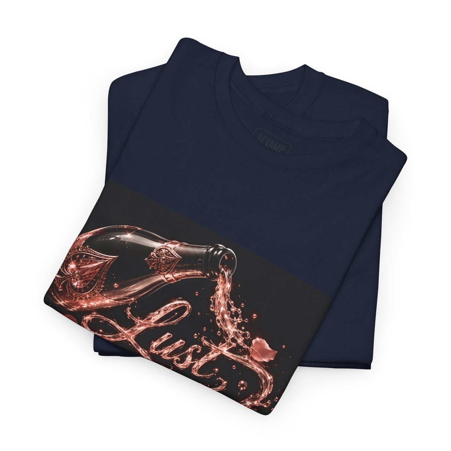 Lust Treats Luxury Well T-Shirt – Vintage Script Graphic Tee