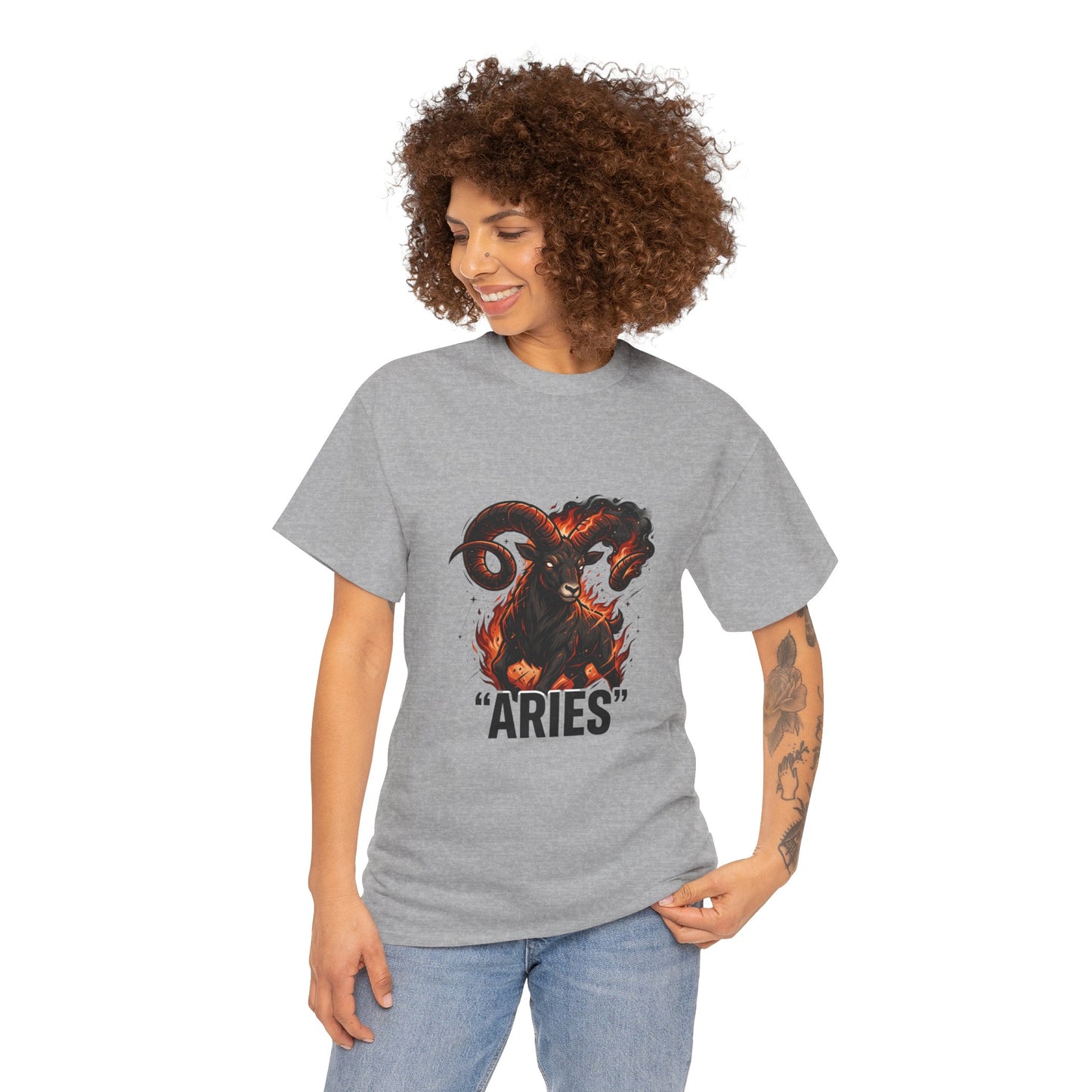 Aries Flame Ram T‑Shirt