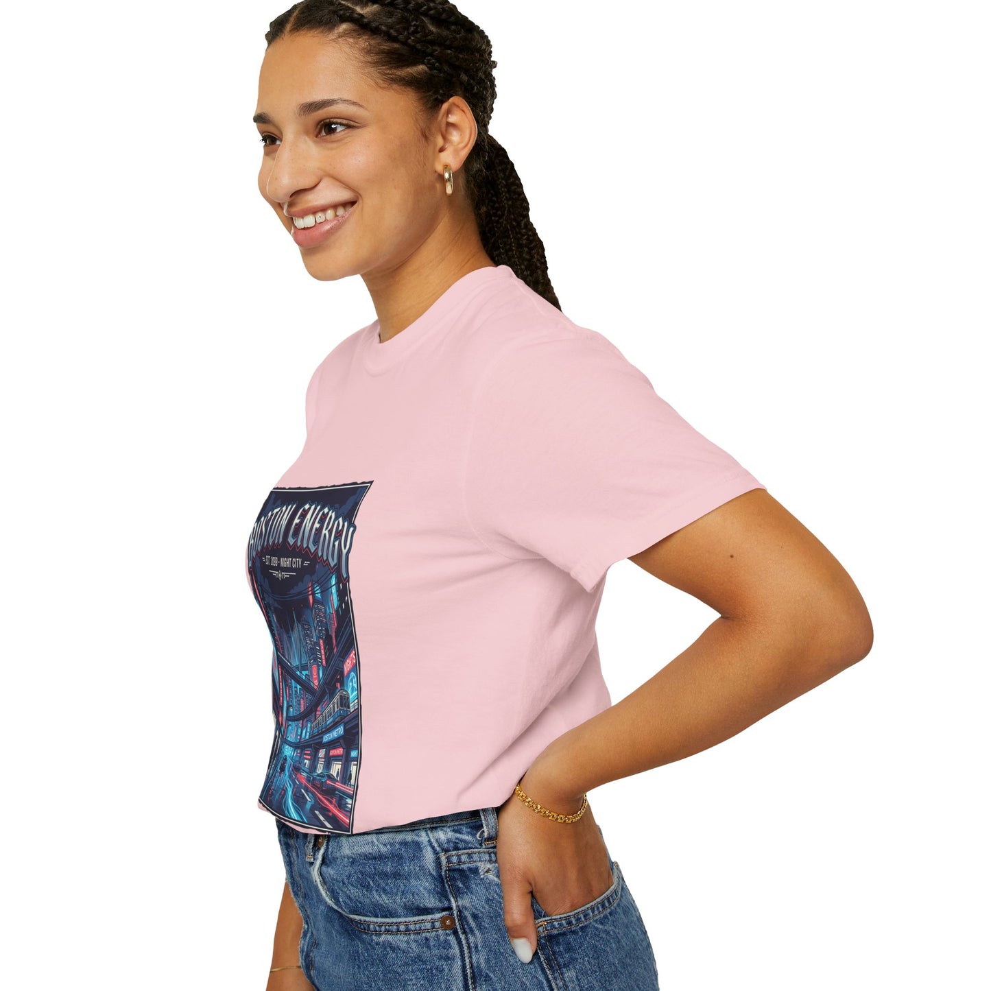 Boston Energy Graphic T-Shirt — Neon City Streetwear