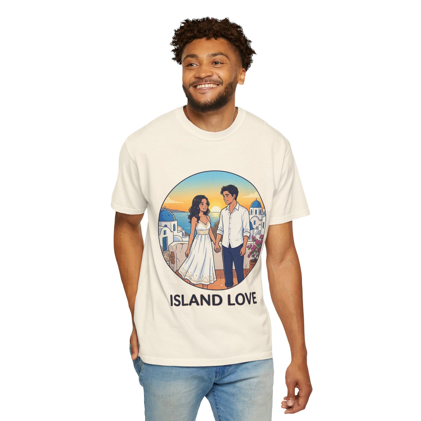 Island Love T-Shirt — Romantic Couples Vacation Tee
