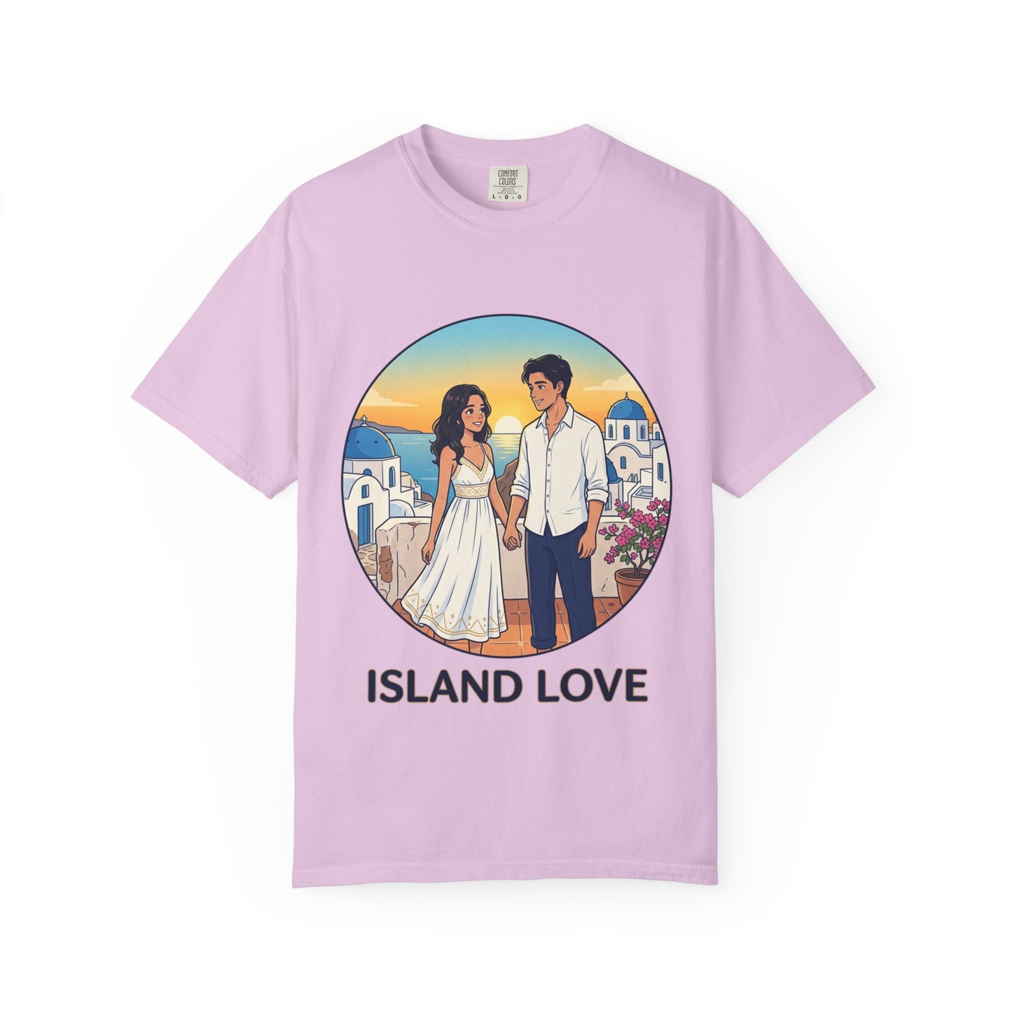 Island Love T-Shirt — Romantic Couples Vacation Tee