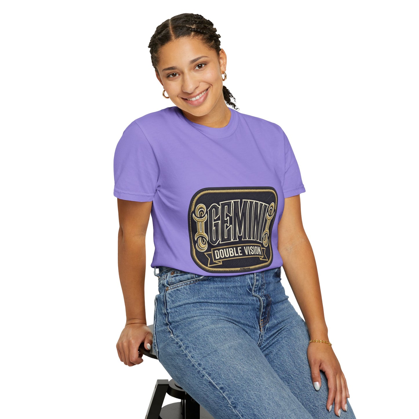 Gemini Double Vision T-Shirt — Zodiac Twin Graphic Tee