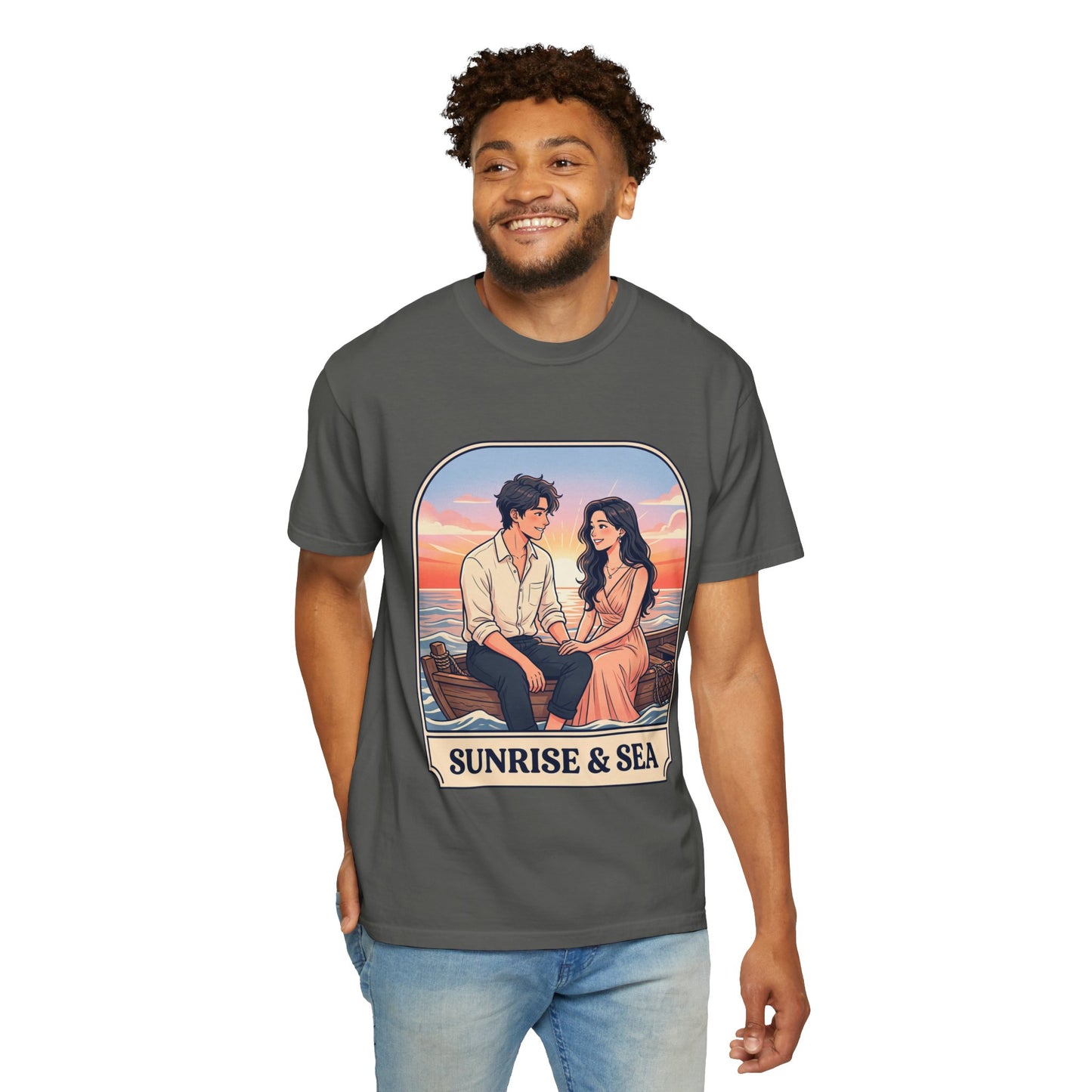 Sunrise & Sea Romantic Beach T-Shirt