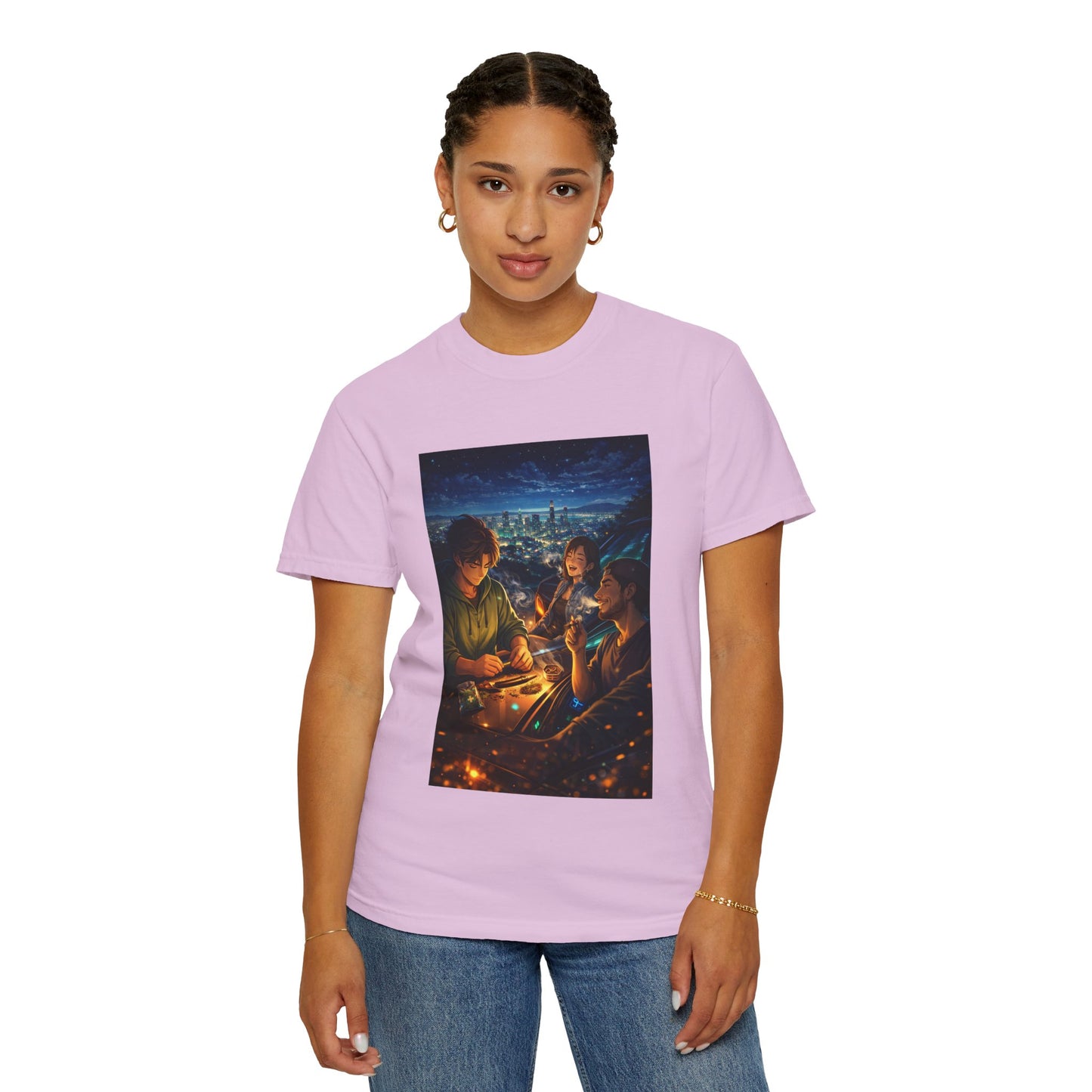 ROAD TRIP SMOKE SESSION-Unisex Garment-Dyed T-shirt