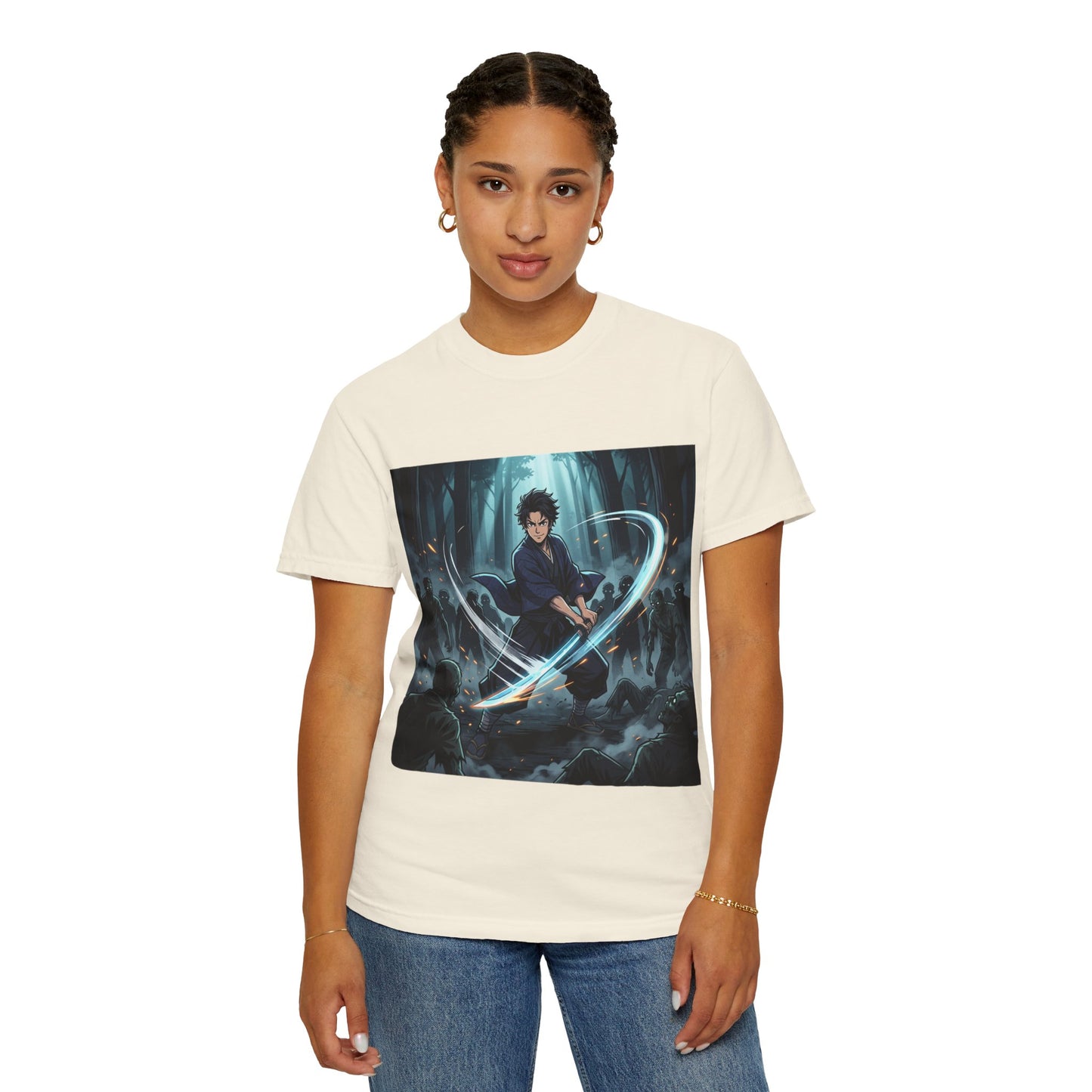 Mage Battlemage T‑Shirt — Fantasy Wizard Magic Sword Illustration Tee