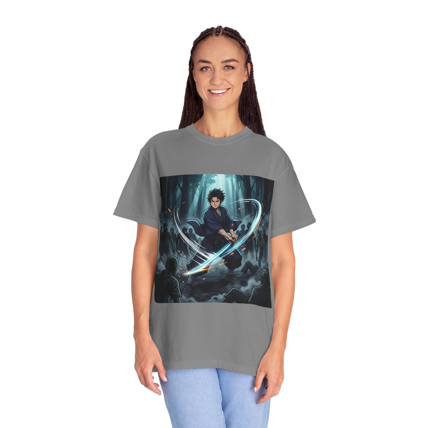 Mage Battlemage T‑Shirt — Fantasy Wizard Magic Sword Illustration Tee