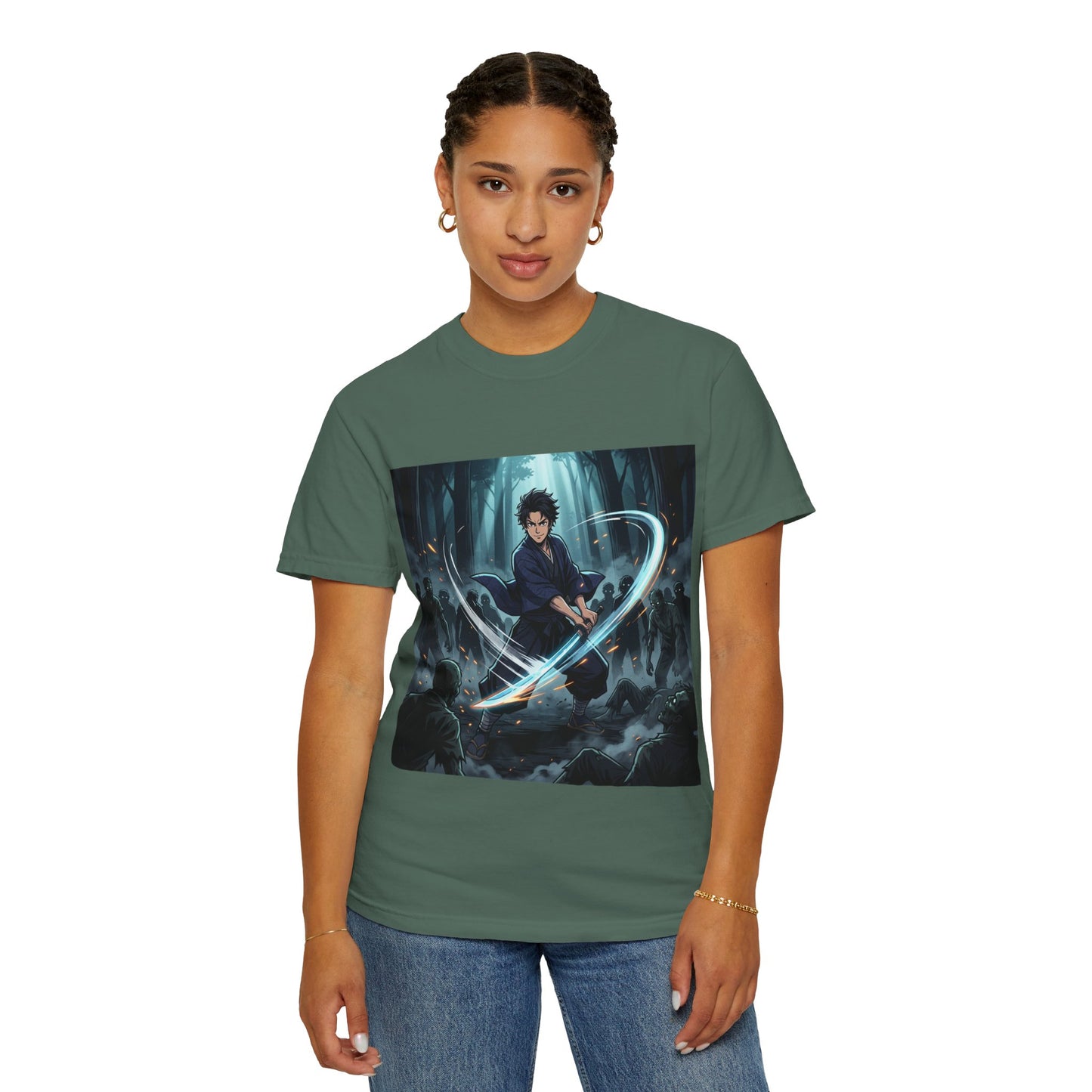 Mage Battlemage T‑Shirt — Fantasy Wizard Magic Sword Illustration Tee