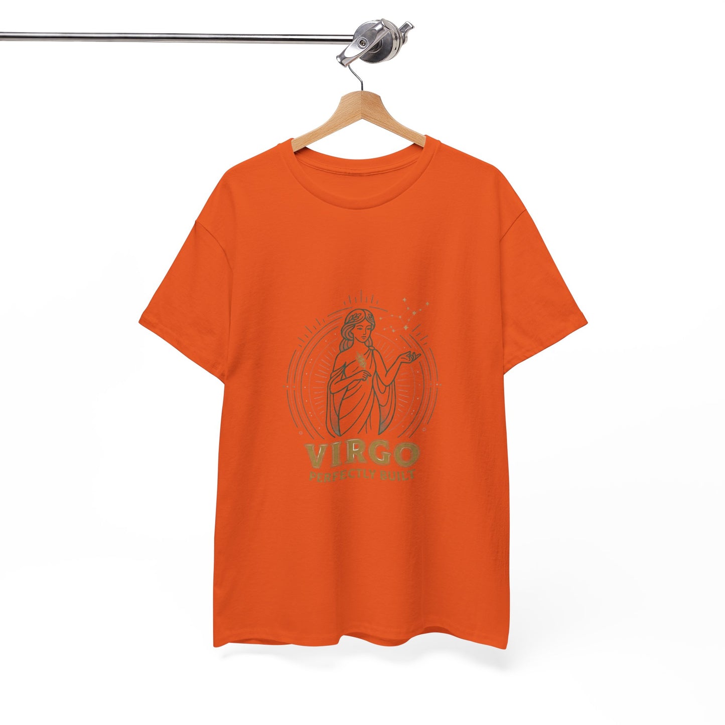 Virgo 'Perfectly Built' Zodiac T-Shirt — Astrology Graphic Tee