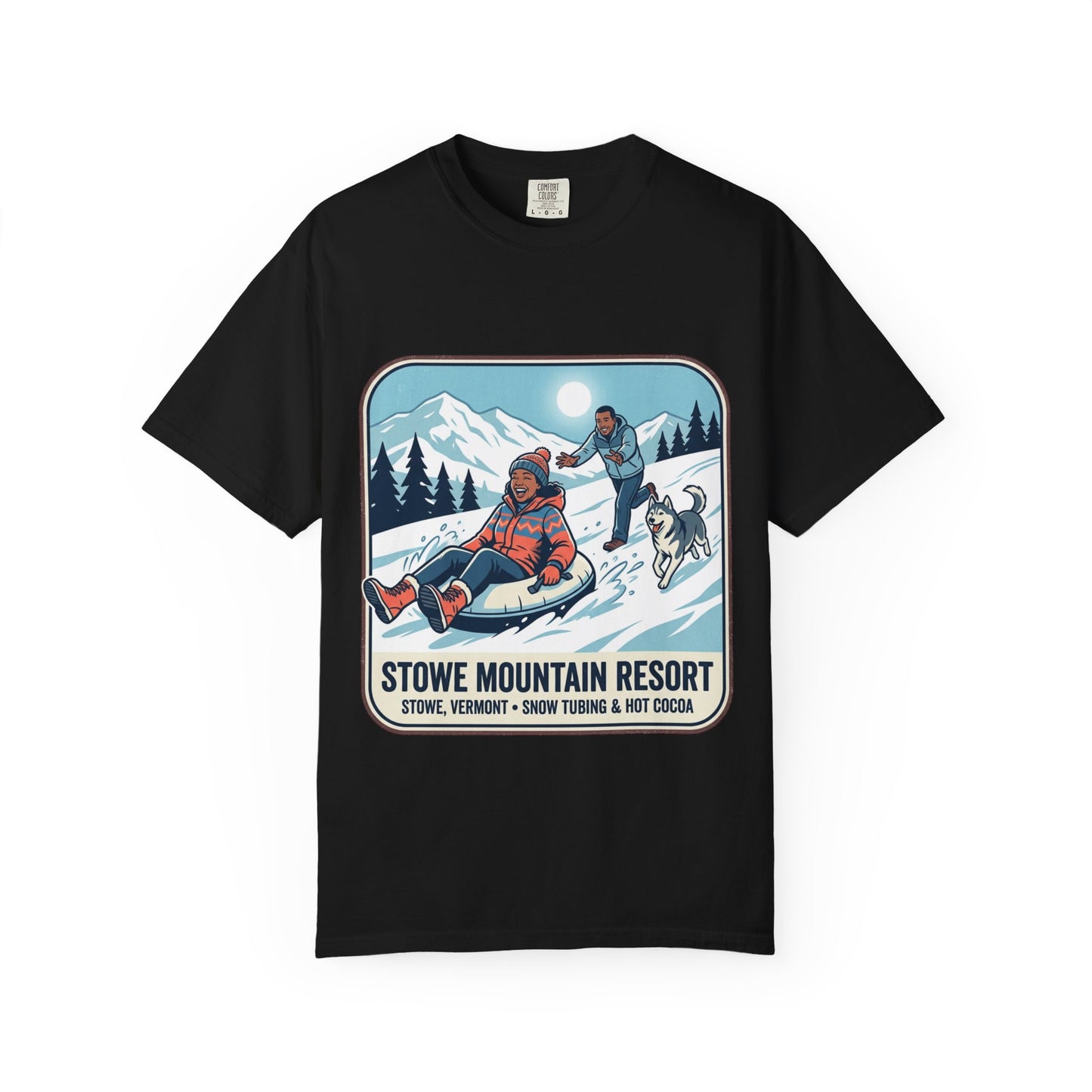 Stowe Mountain Resort Snow Tubing T-Shirt