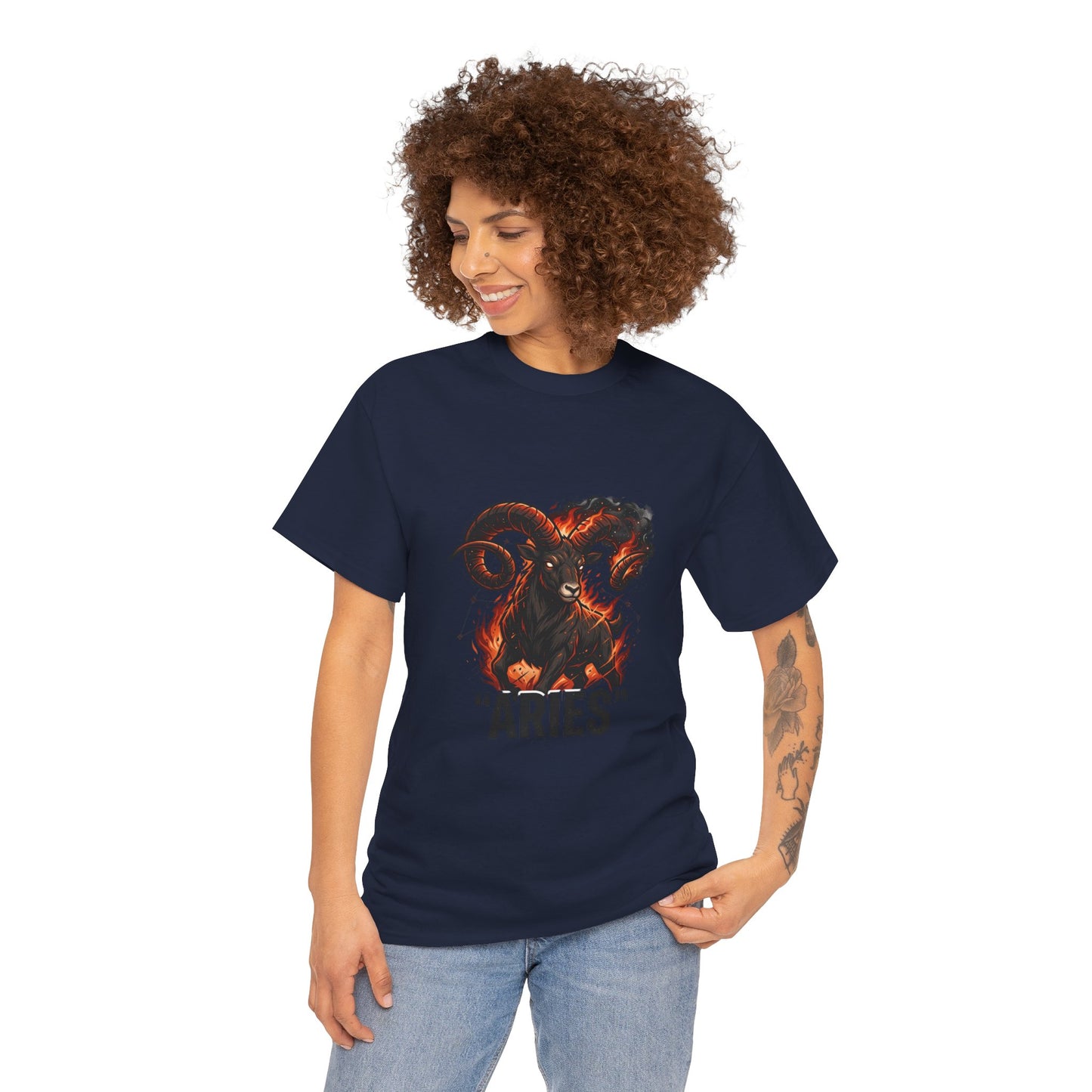 Aries Flame Ram T‑Shirt