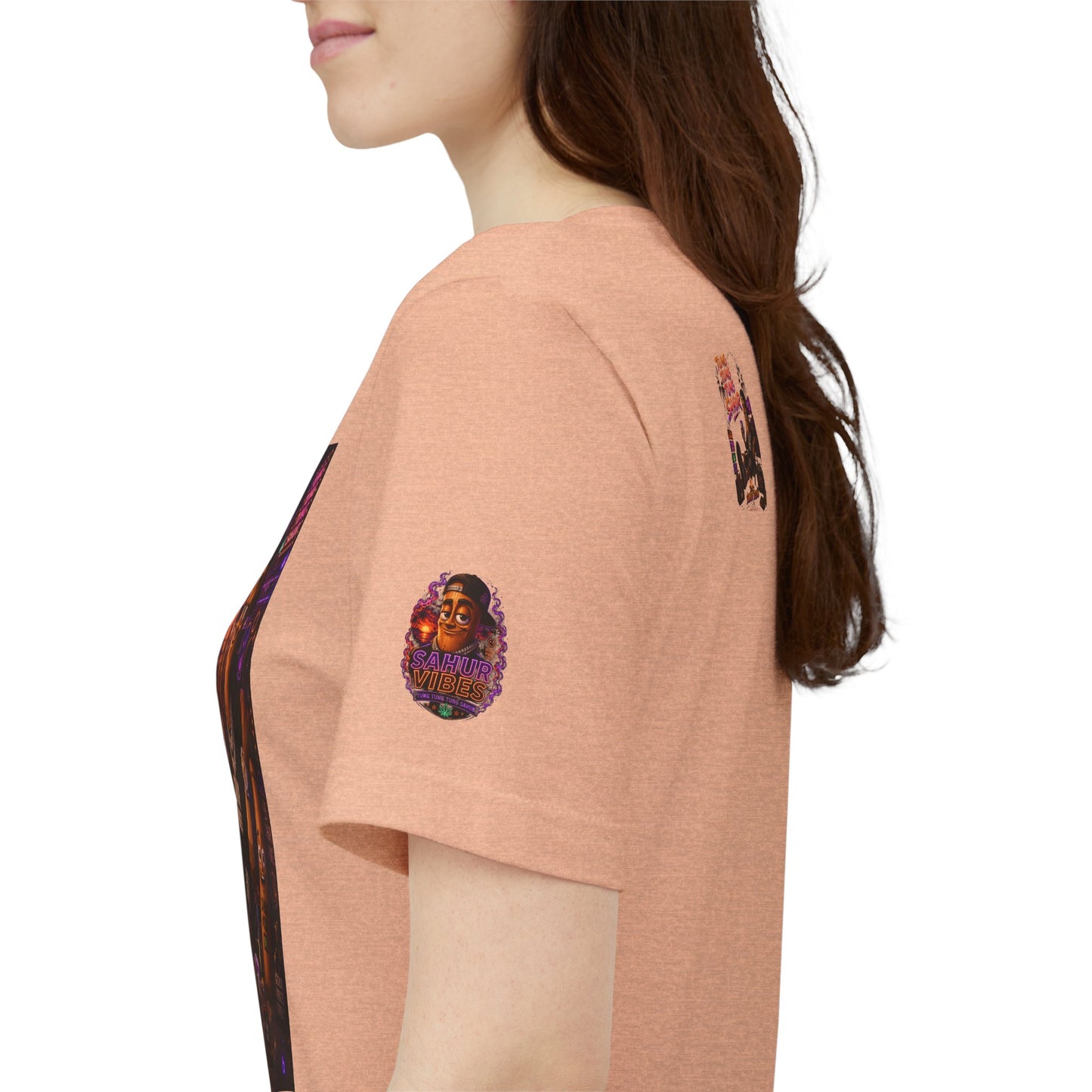 Tung Tung Tung Sahur Laid-Back Nightlife Graphic Tee — "Things Take Time" Urban Cartoon Design
