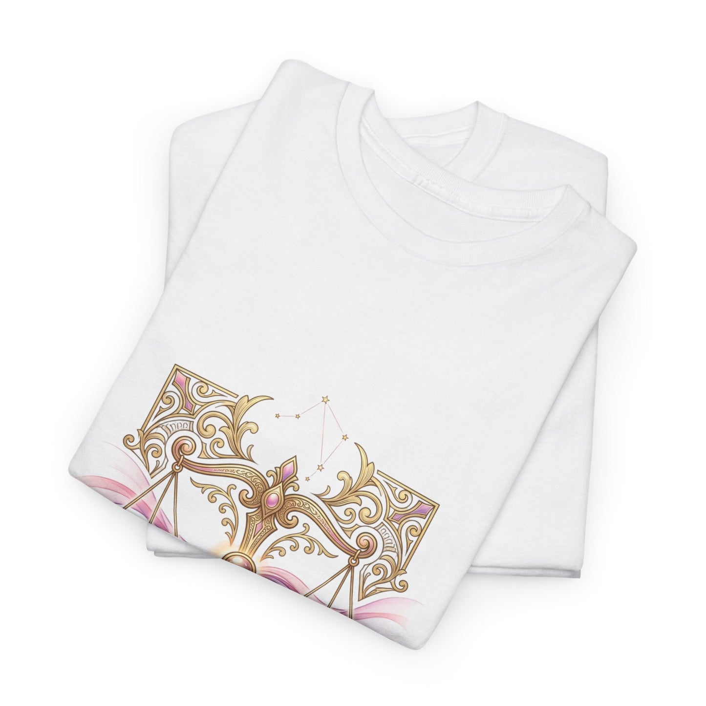 Libra Scales T‑Shirt — Zodiac Balance Is Power Tee
