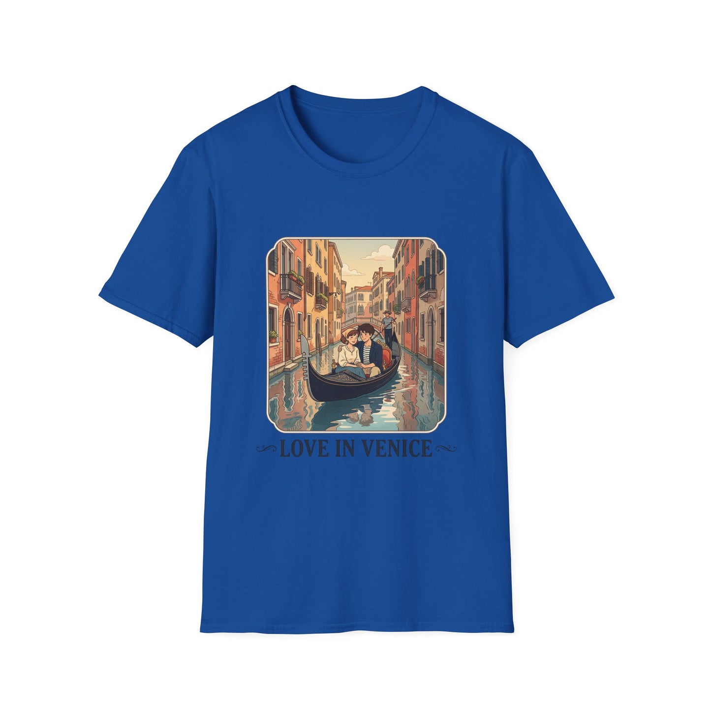 T-Shirt — Love in Venice Gondola Romantic Travel Tee