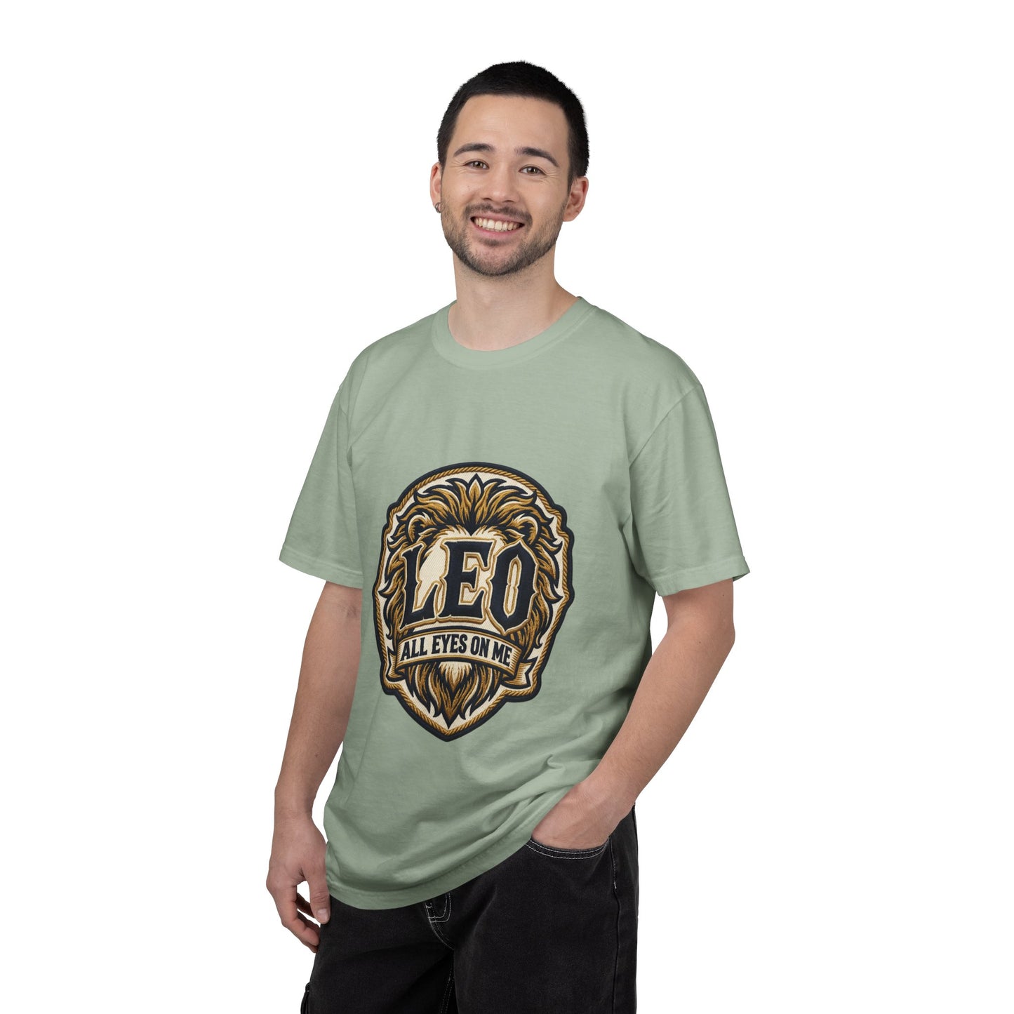 Leo 'All Eyes On Me' Zodiac T-Shirt — Bold Lion Astrology Tee
