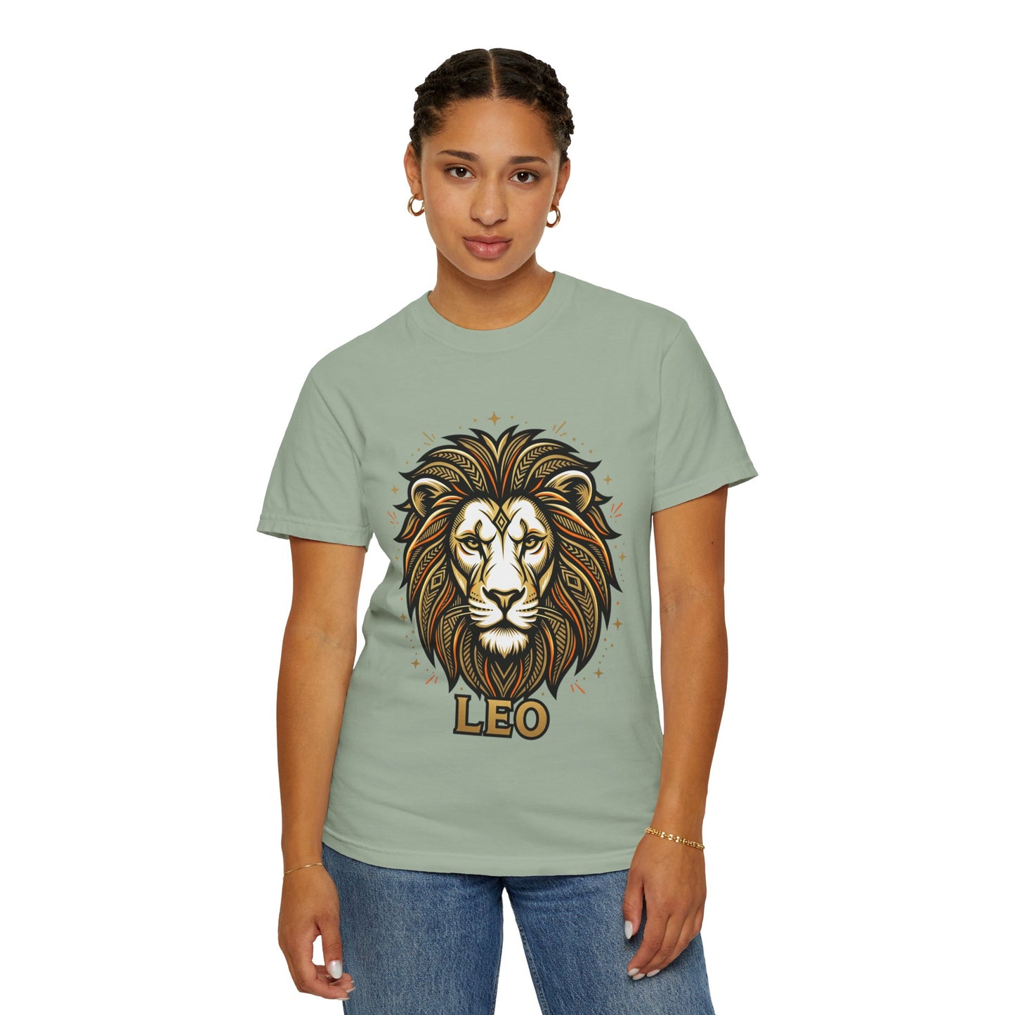 Leo Zodiac Lion T-Shirt — Bold Astrology Graphic Tee