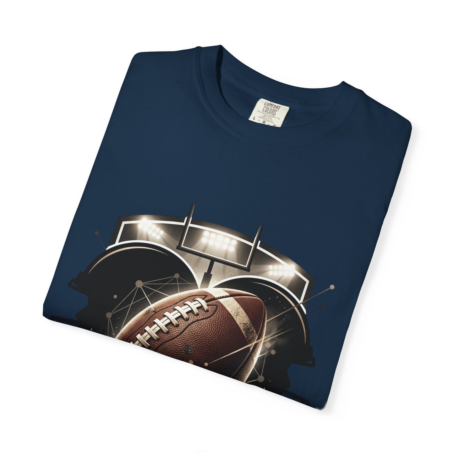 Football T-Shirt — "United Through the Game" Team Spirit Tee
