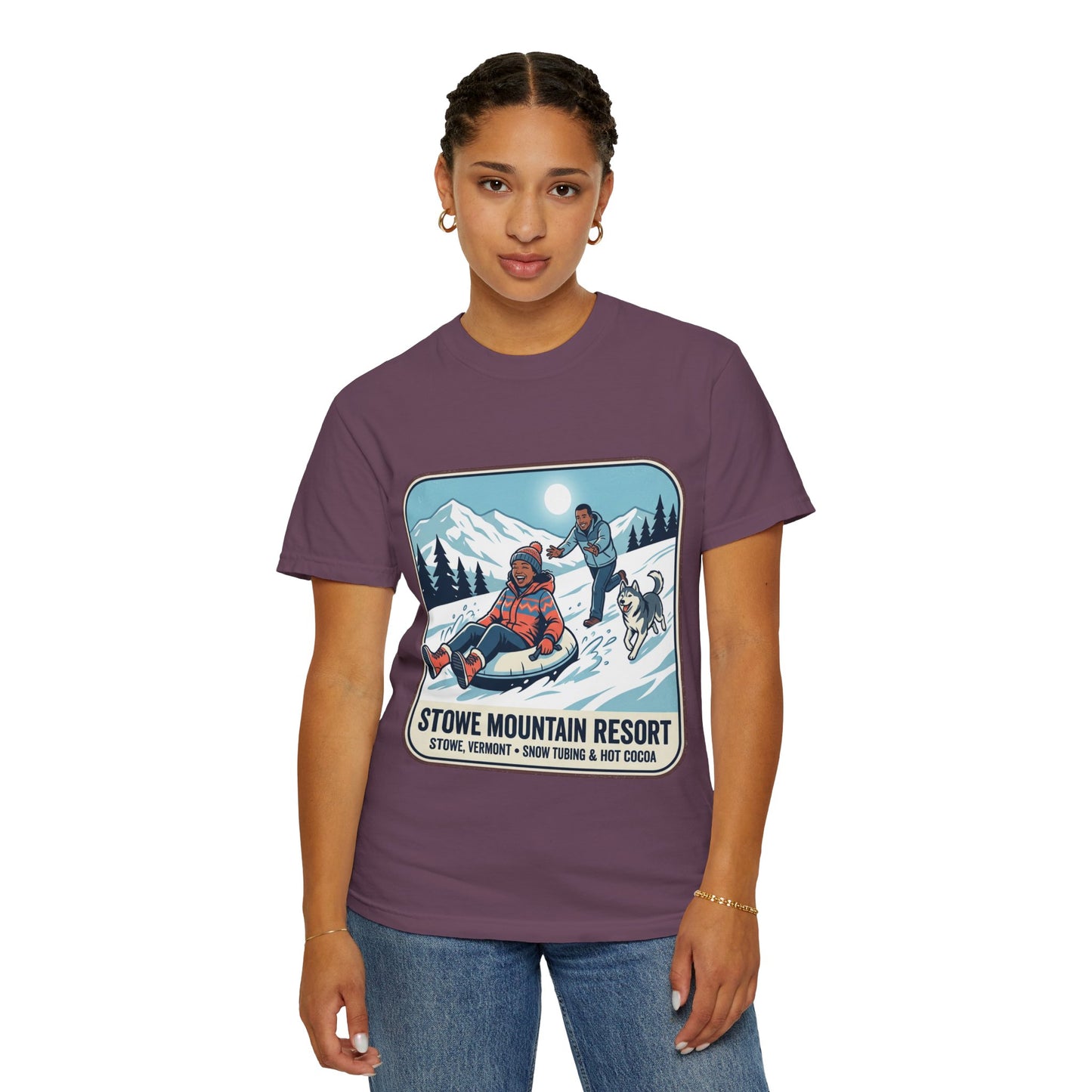 Stowe Mountain Resort Snow Tubing T-Shirt