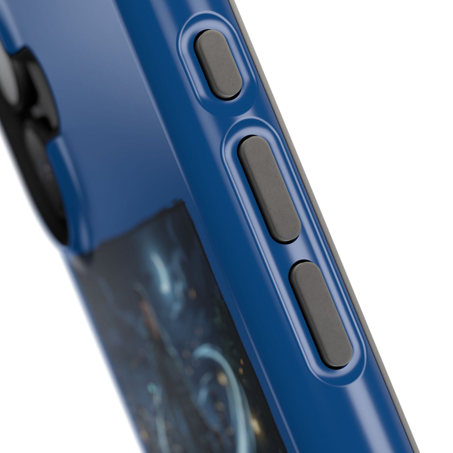 Magnetic Impact-Resistant Phone Case — Night Warrior Sci‑Fi Design