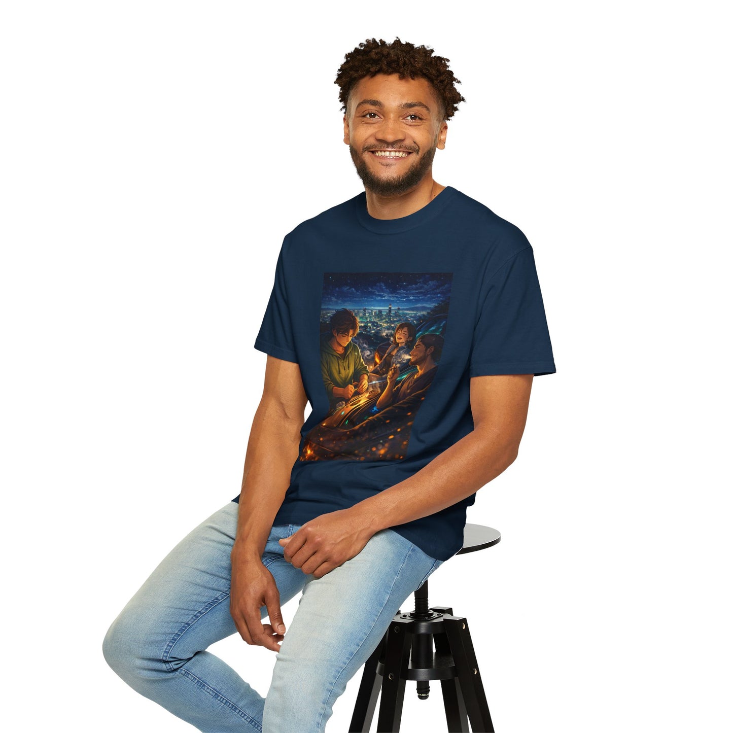 ROAD TRIP SMOKE SESSION-Unisex Garment-Dyed T-shirt