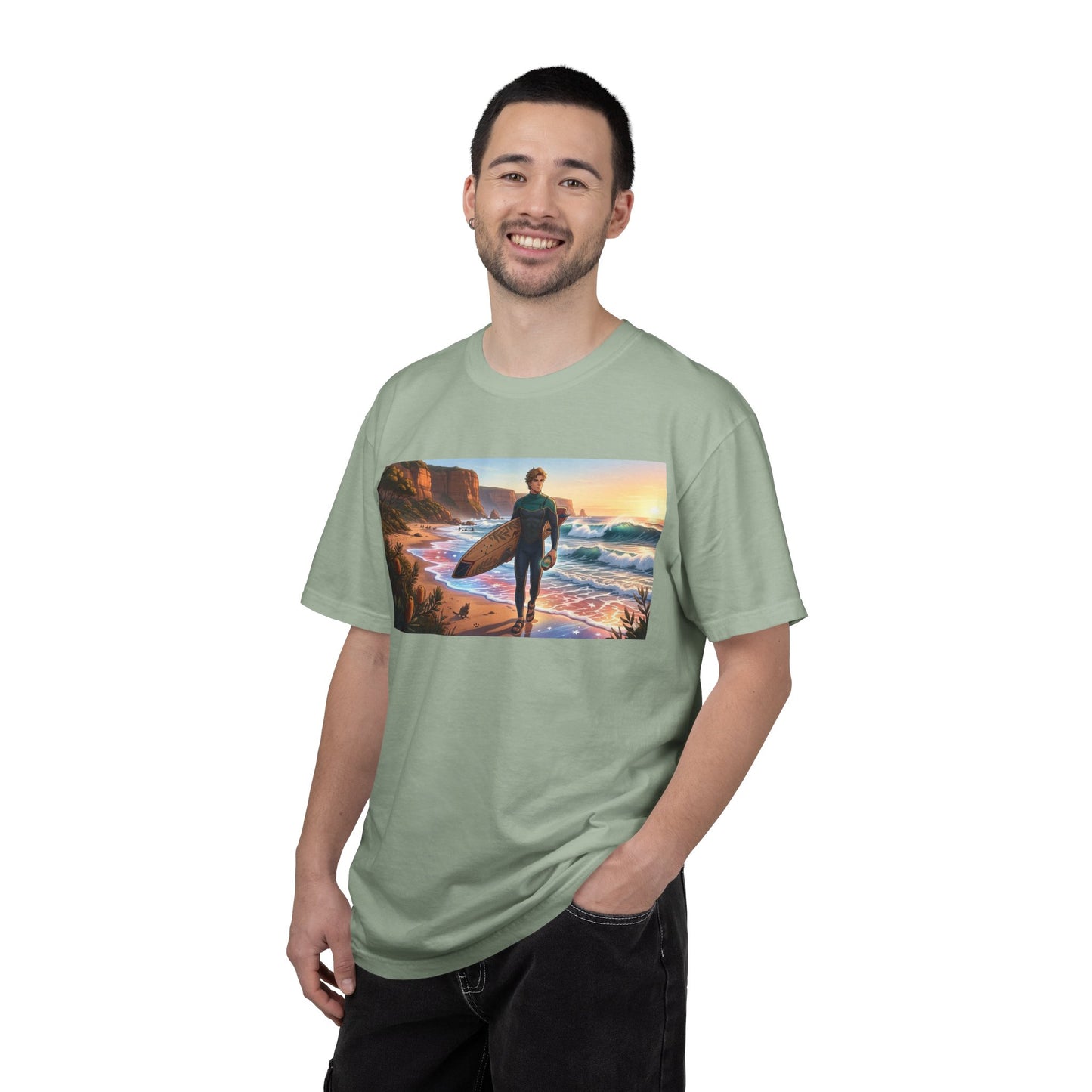 Surfer at Sunset T-Shirt