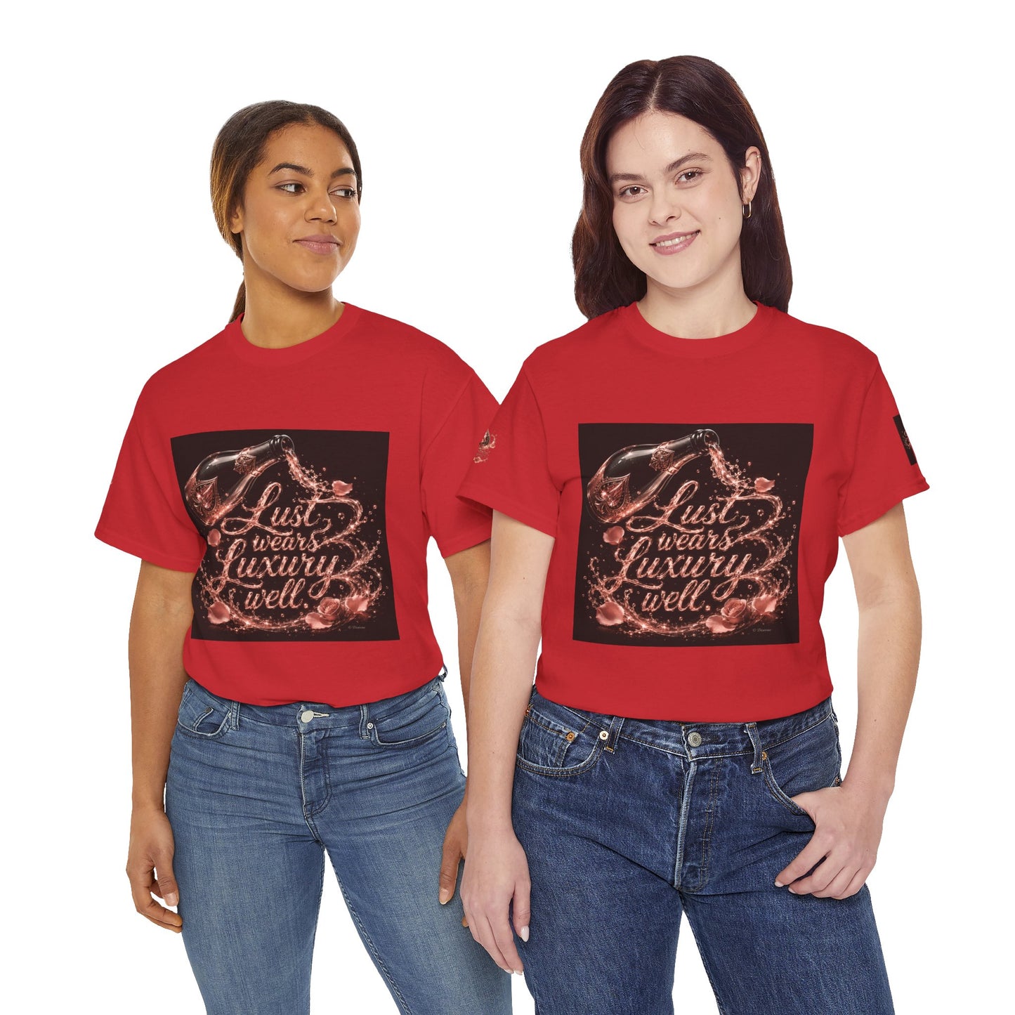 Lust Treats Luxury Well T-Shirt – Vintage Script Graphic Tee