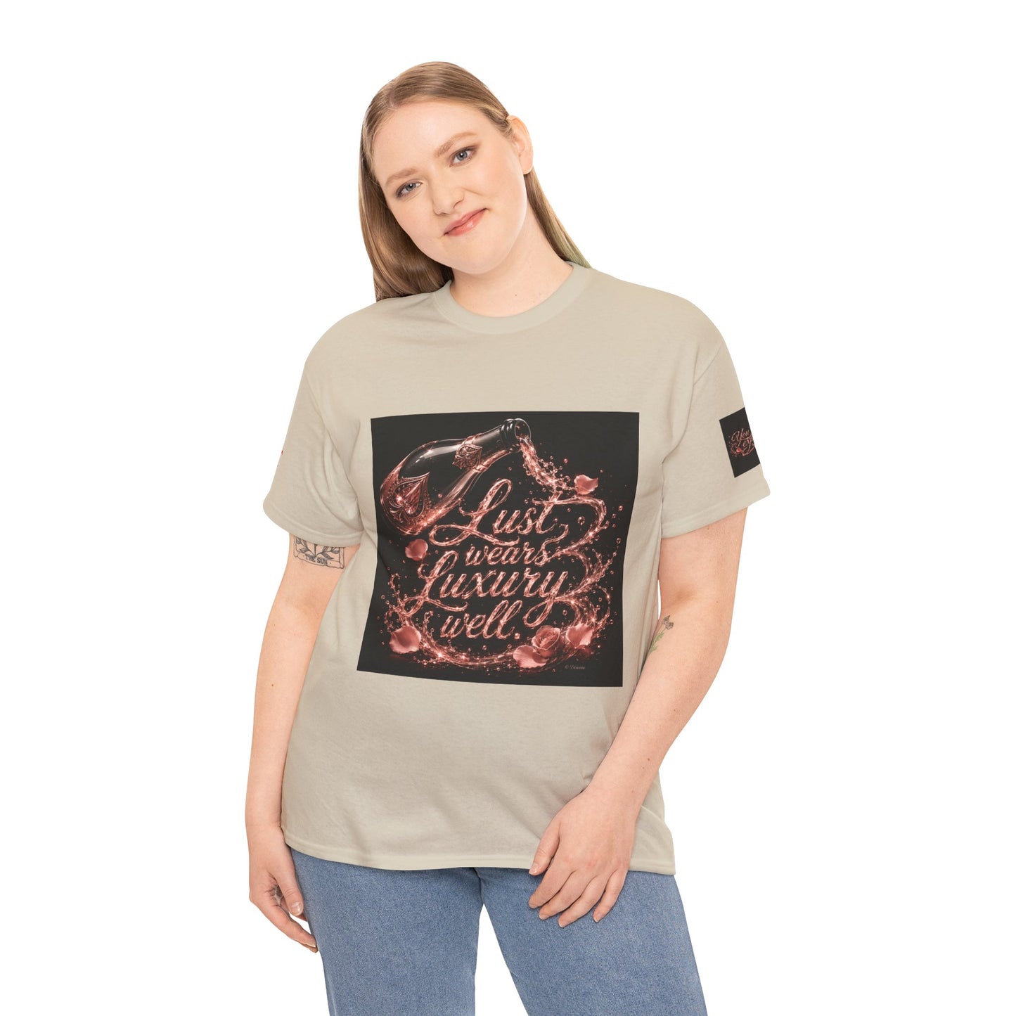 Lust Treats Luxury Well T-Shirt – Vintage Script Graphic Tee