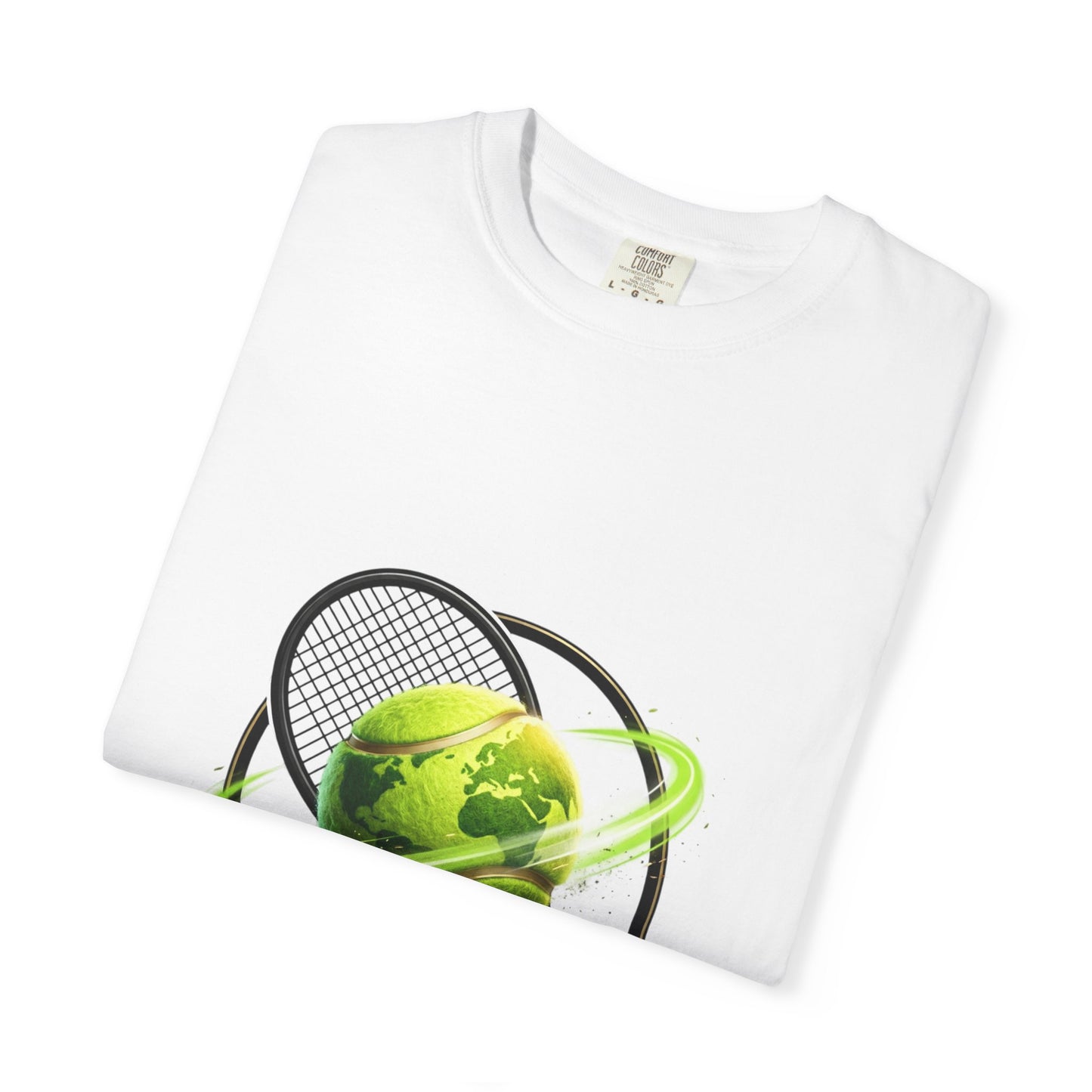 Tennis Globe T‑Shirt — "United Through the Game" Sports Tee