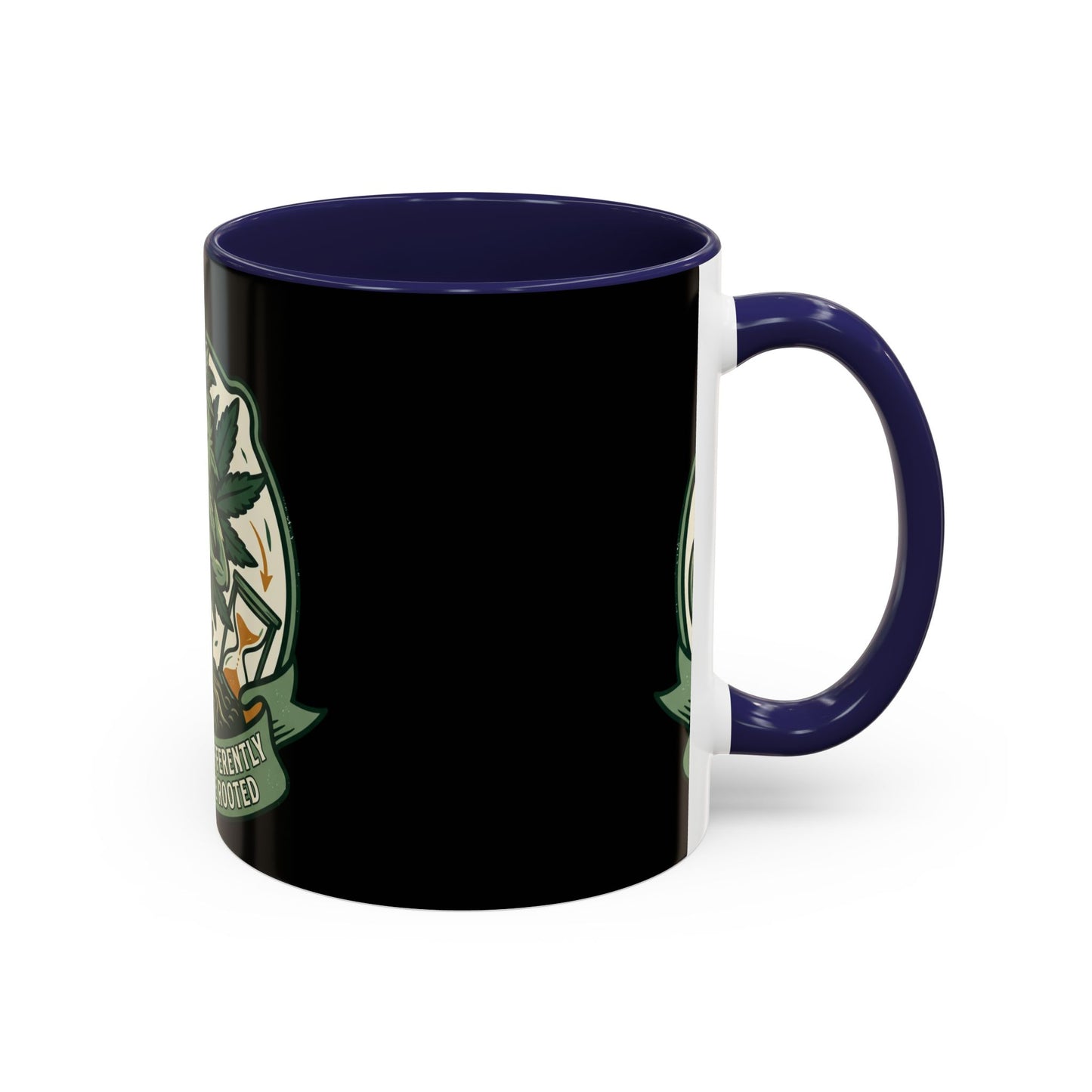 Rooted Wisdom Coffee Mug — "Time Grows Differently When You Are Rooted"