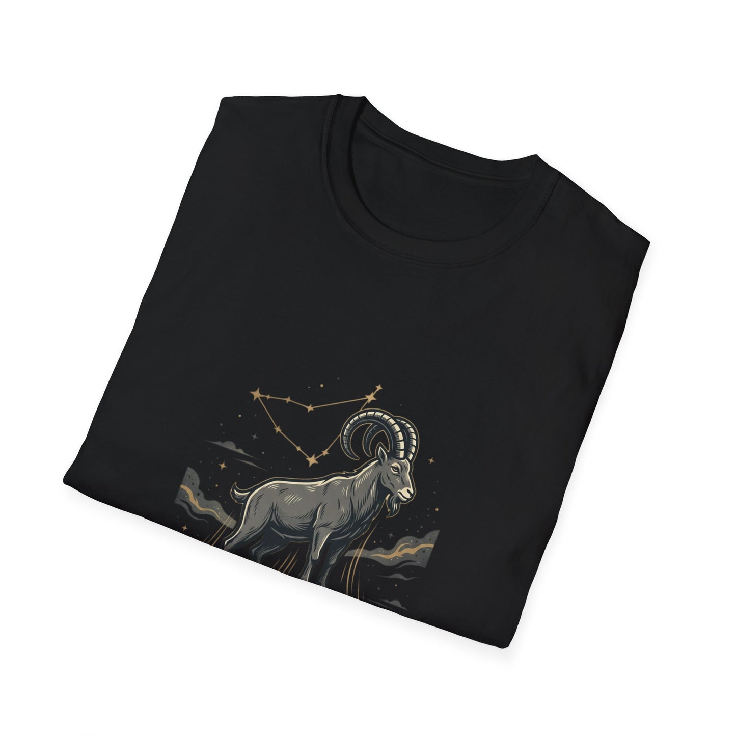 Capricorn 'No Limits' Zodiac T-Shirt — Goat Constellation Astrology Tee