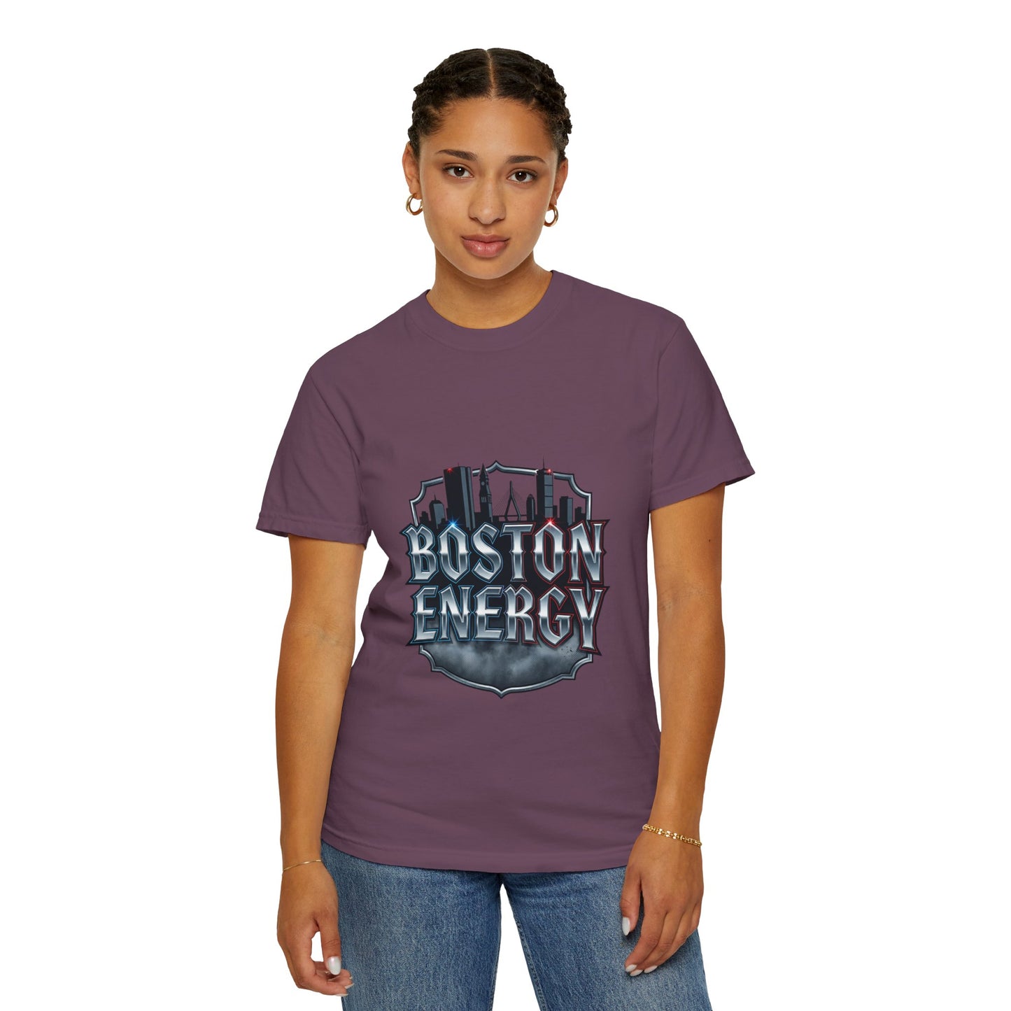 Boston Energy T-Shirt — City Skyline Graphic Tee