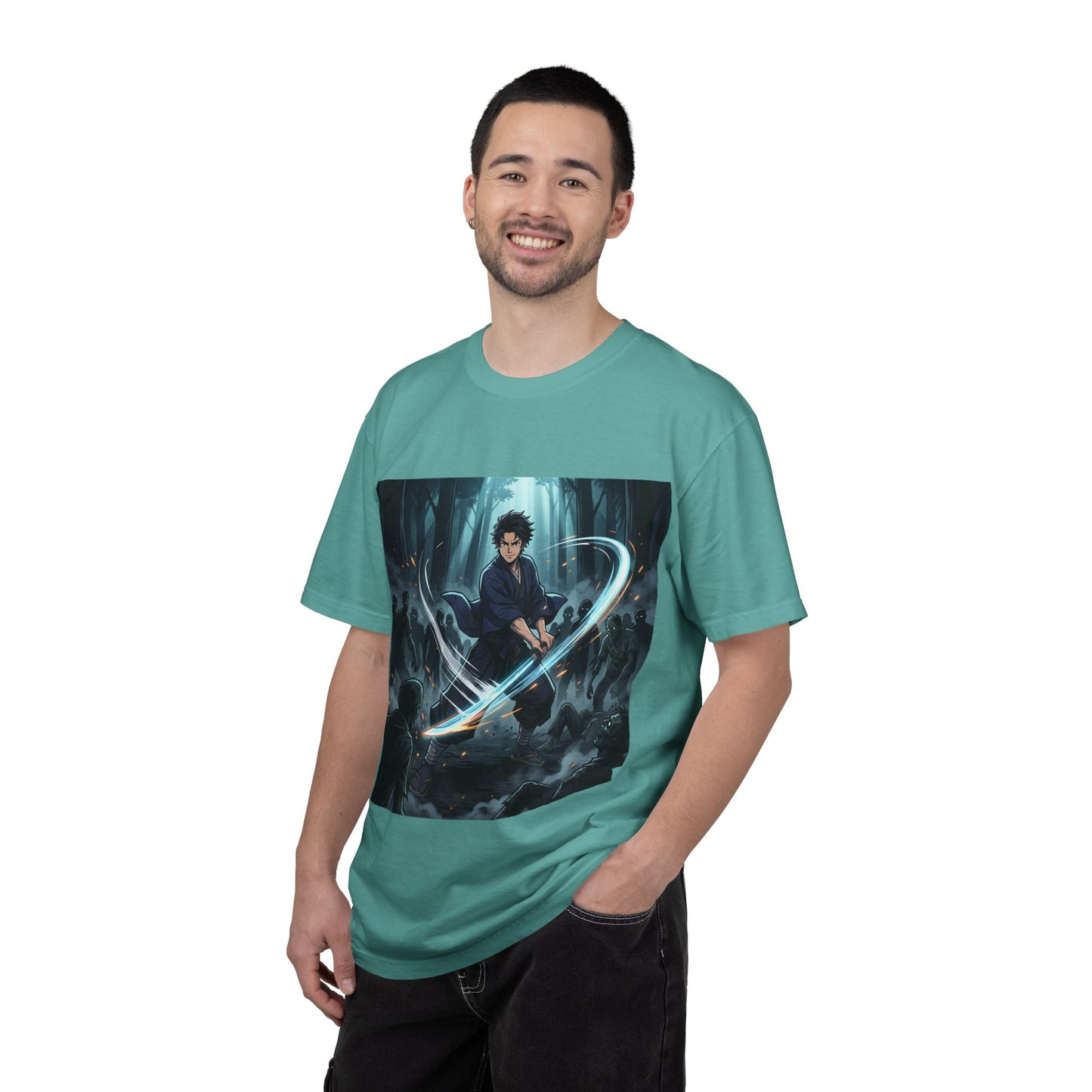 Mage Battlemage T‑Shirt — Fantasy Wizard Magic Sword Illustration Tee