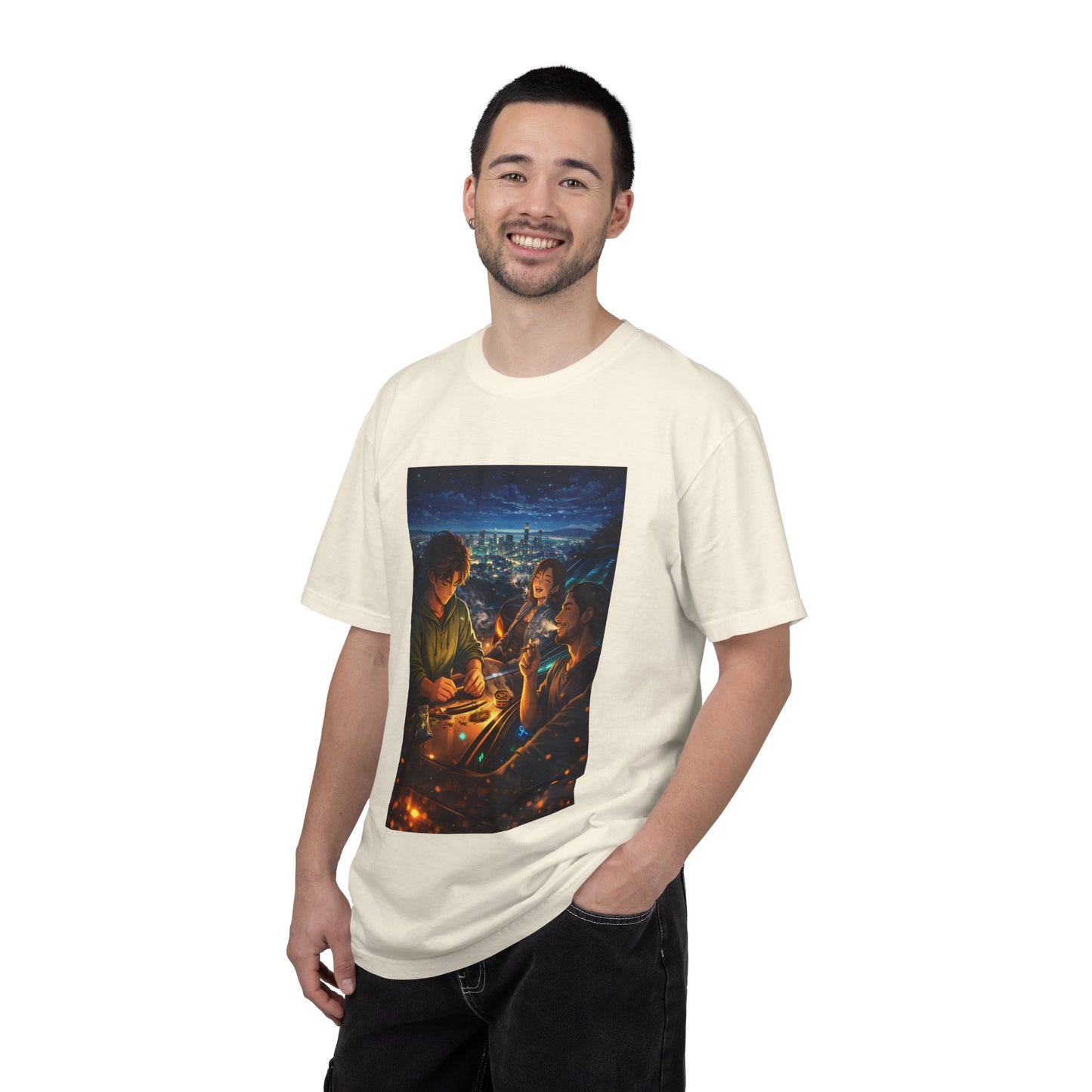 ROAD TRIP SMOKE SESSION-Unisex Garment-Dyed T-shirt